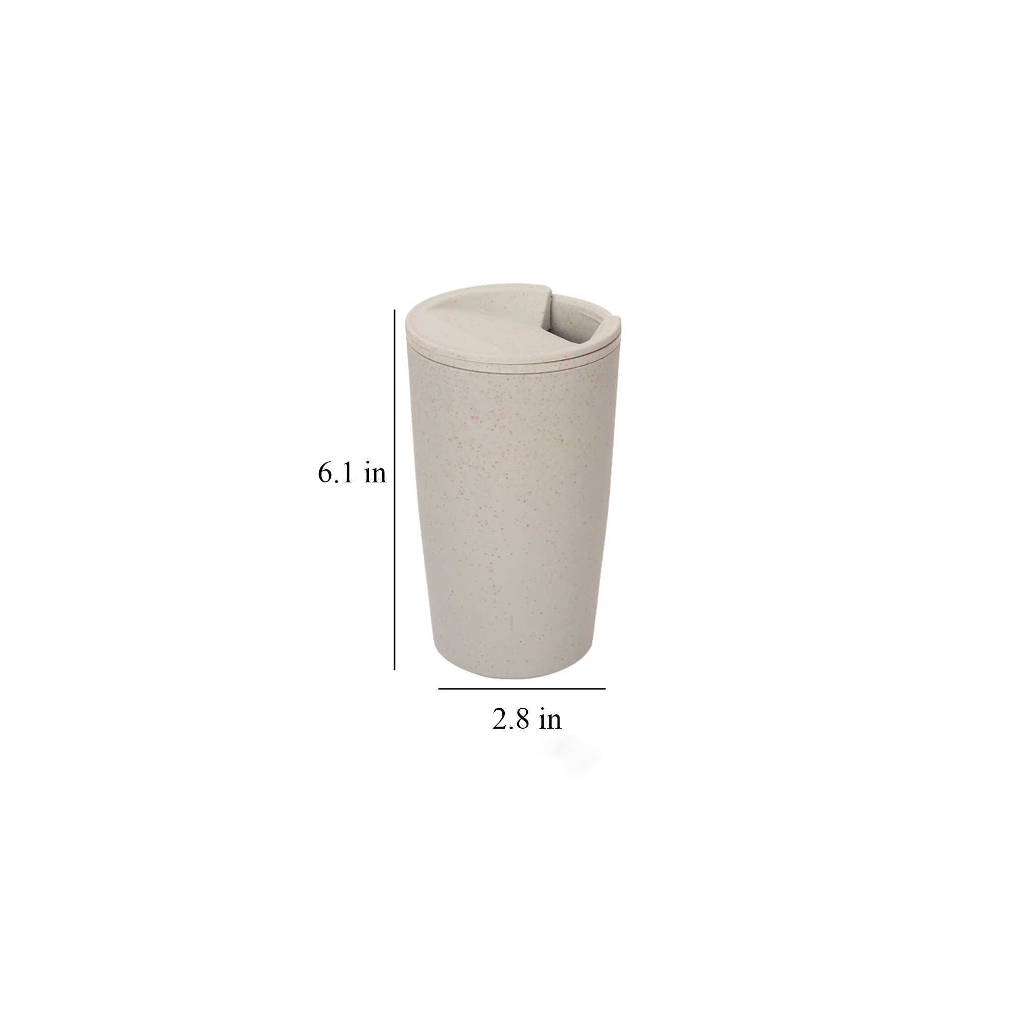 18.6 oz Eco-Friendly Wheat Straw Cup 5