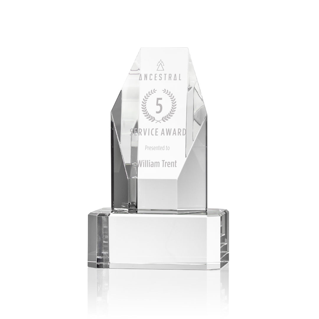 Ashford Award on Clear Base 8