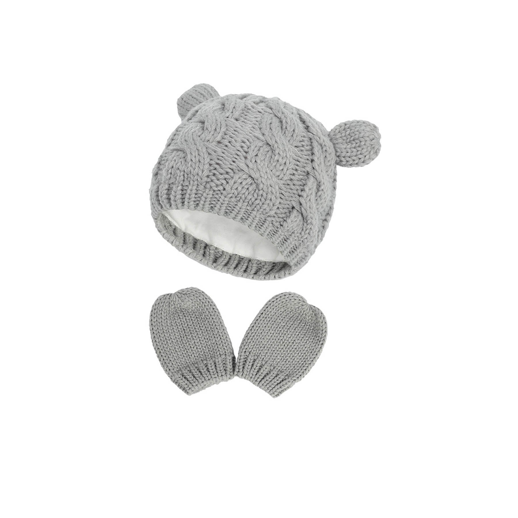 Baby Hat Glove Set 6