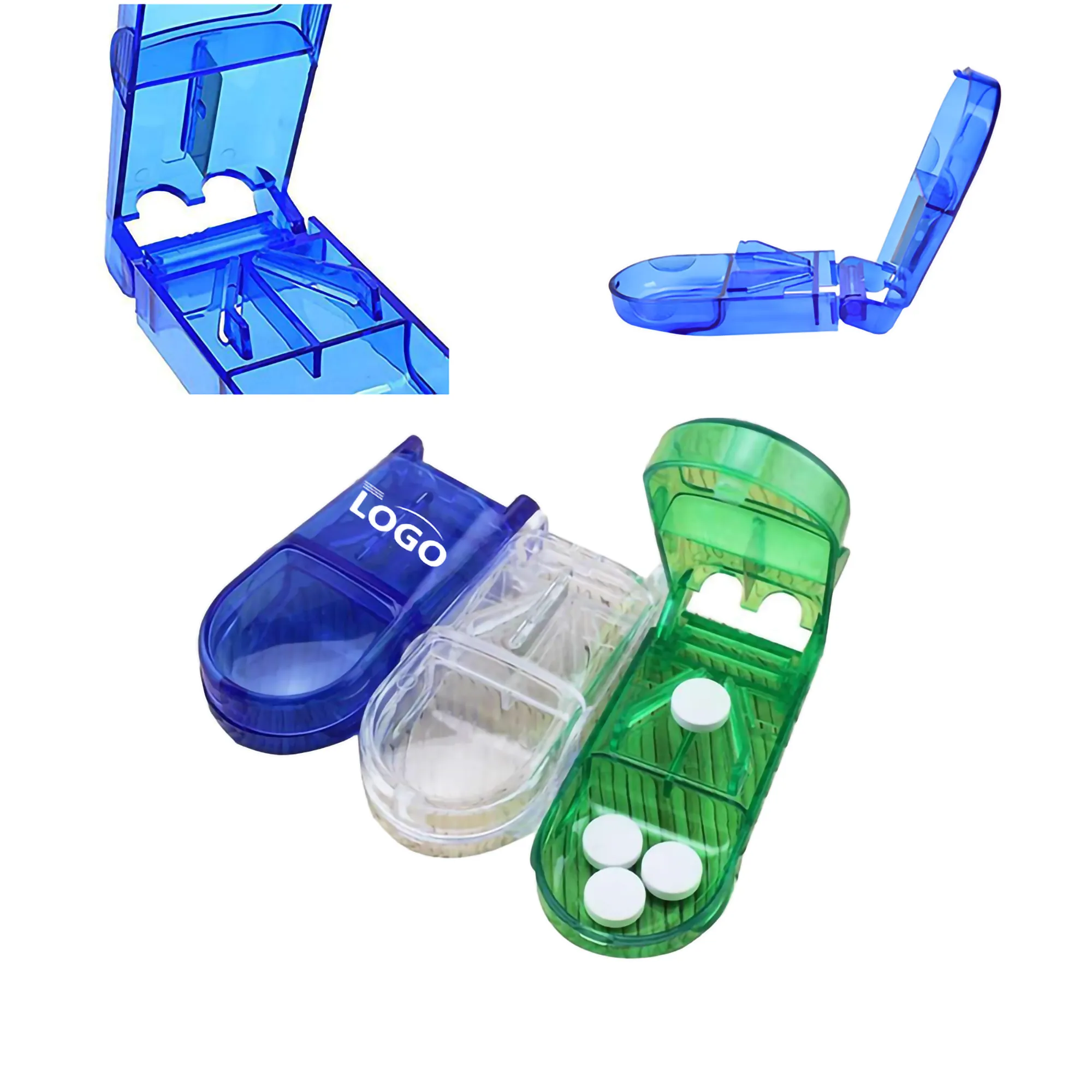 Medical Splitter Pill Box MOQ 100PCS 1