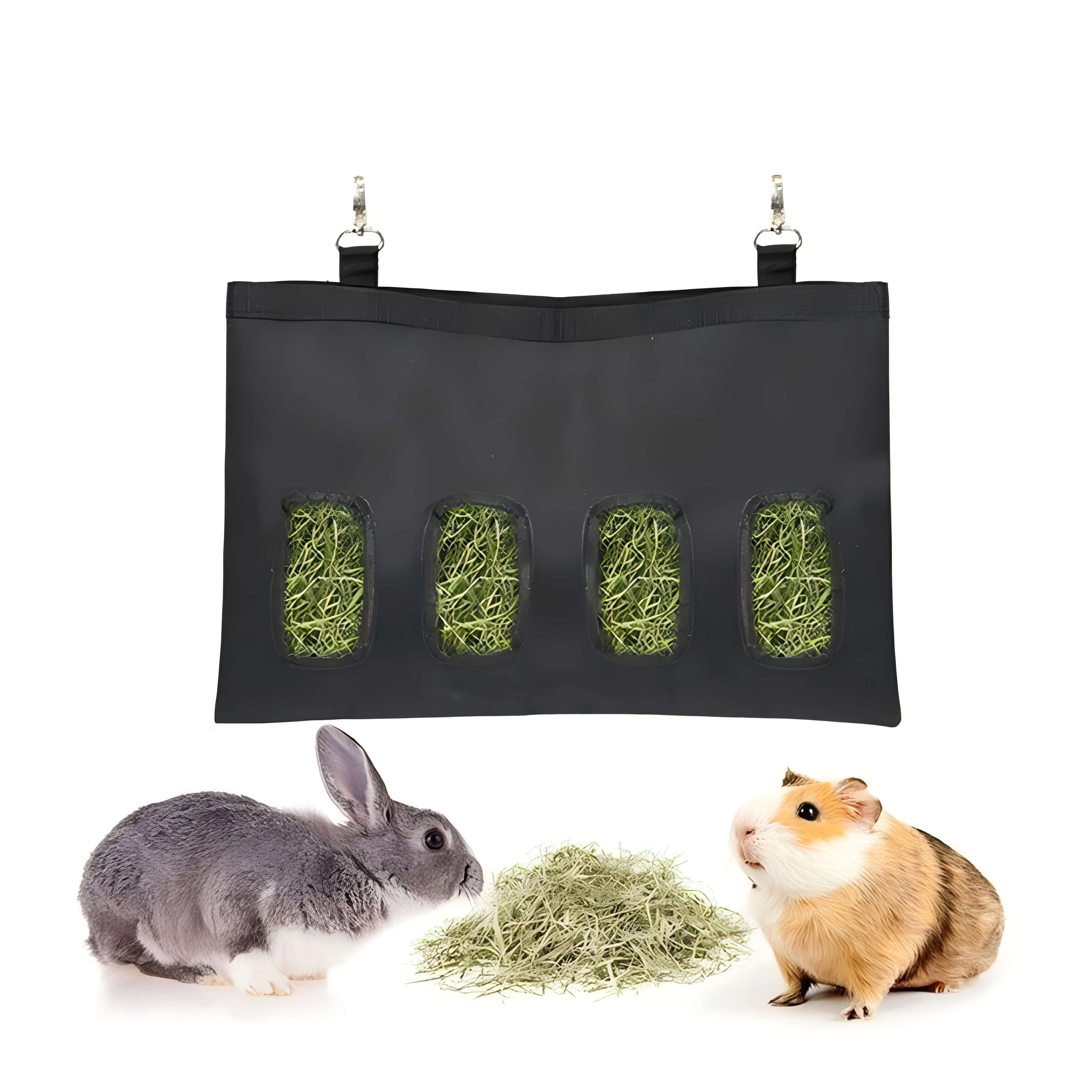 Rabbit Hanging Hay Feeder Bag 2