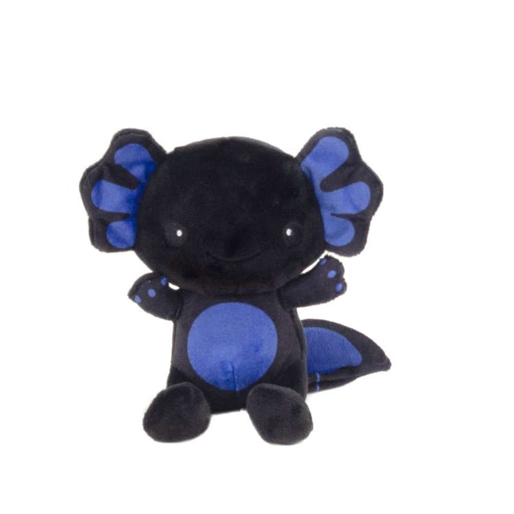 Plush Black Axolotl - 6" 1