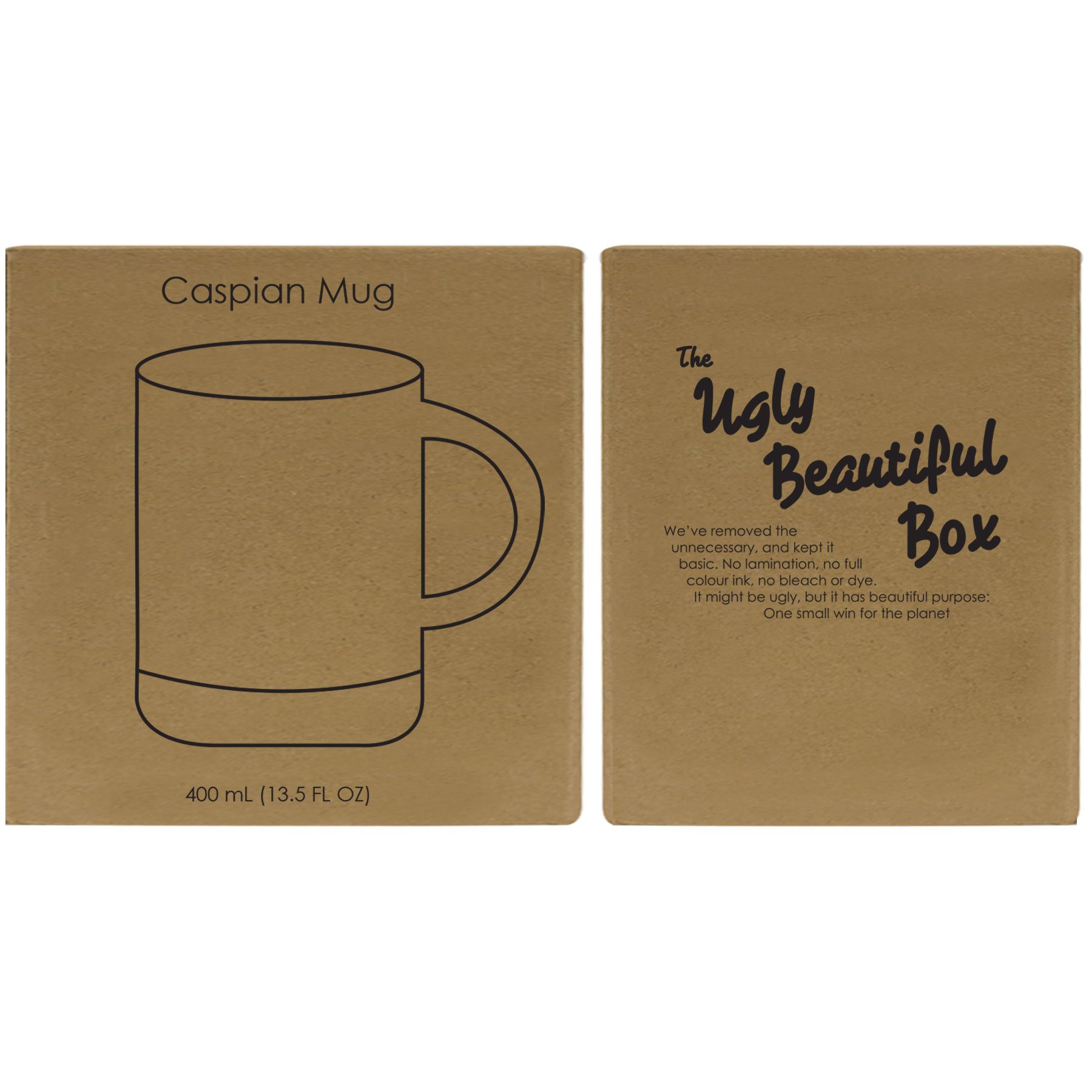Caspian Ceramic Cork Mug 400 Ml. (13.5 Fl. Oz.) 3
