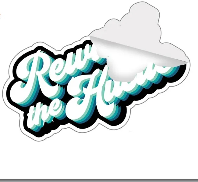 Full Color Custom Shape Removable Vinyl Sticker Sheets 2