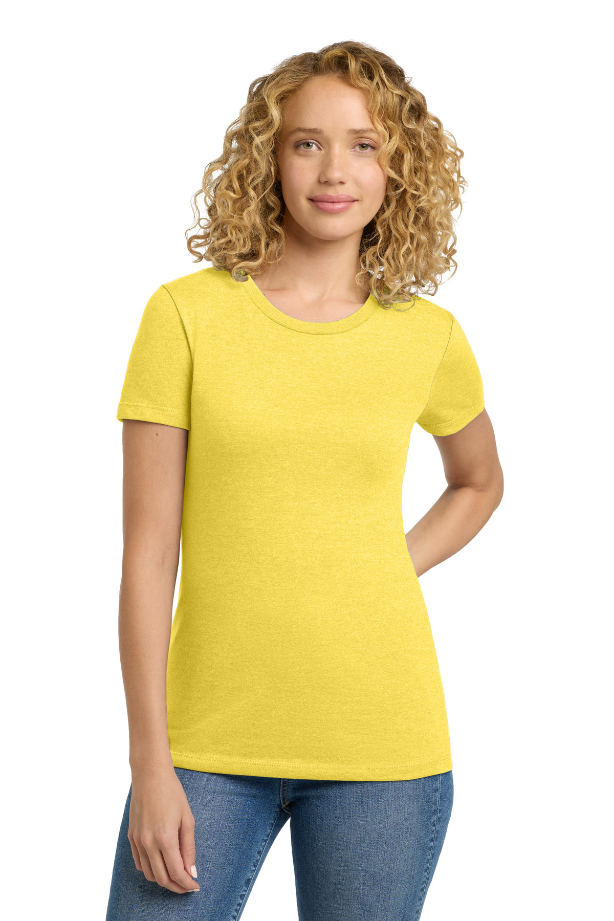 Next Level Apparel Women's CVC Tee. NL6610 50