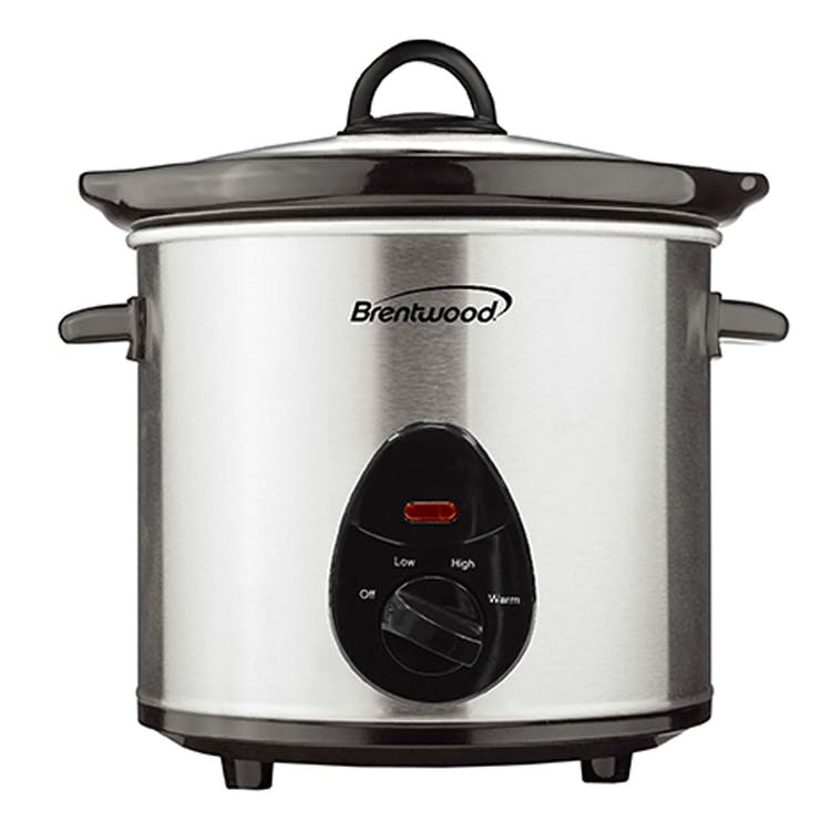 Slow Cookers - Silver 3 Qt 2