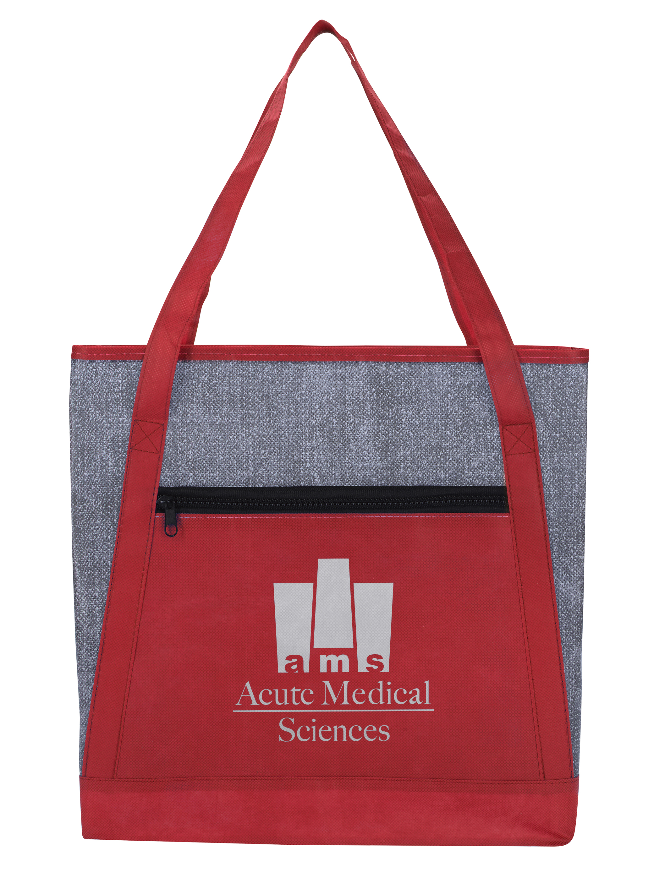 Good Value™ Heathered RPET Non-Woven Tote 14