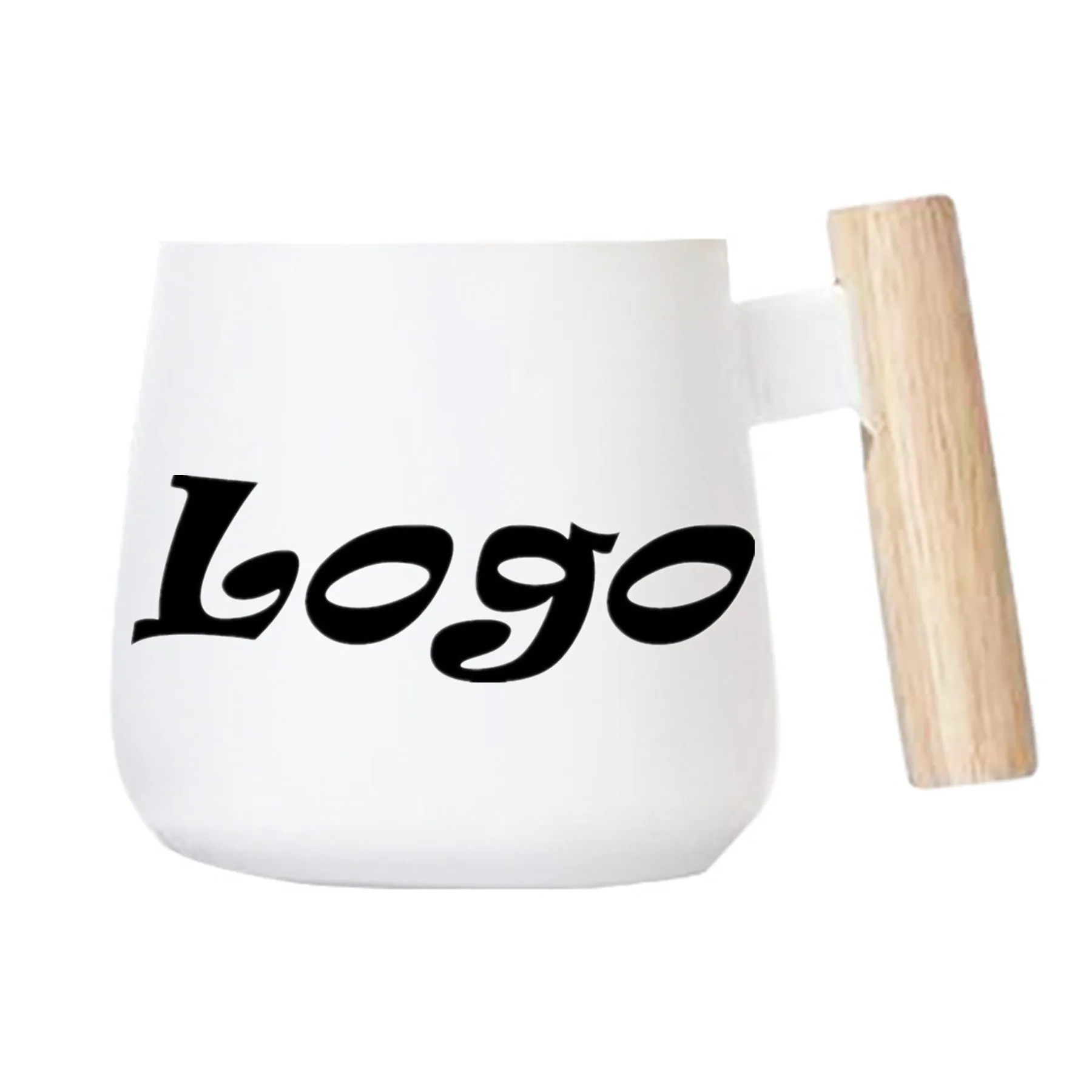 Wood Handle Mug 1