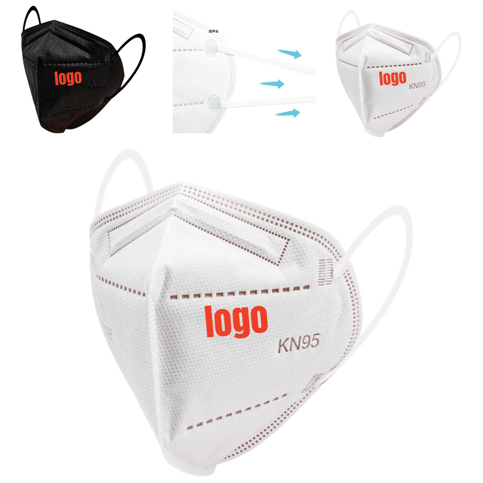 Safety Masks-3D Contour Design & Elastic Earloops 2