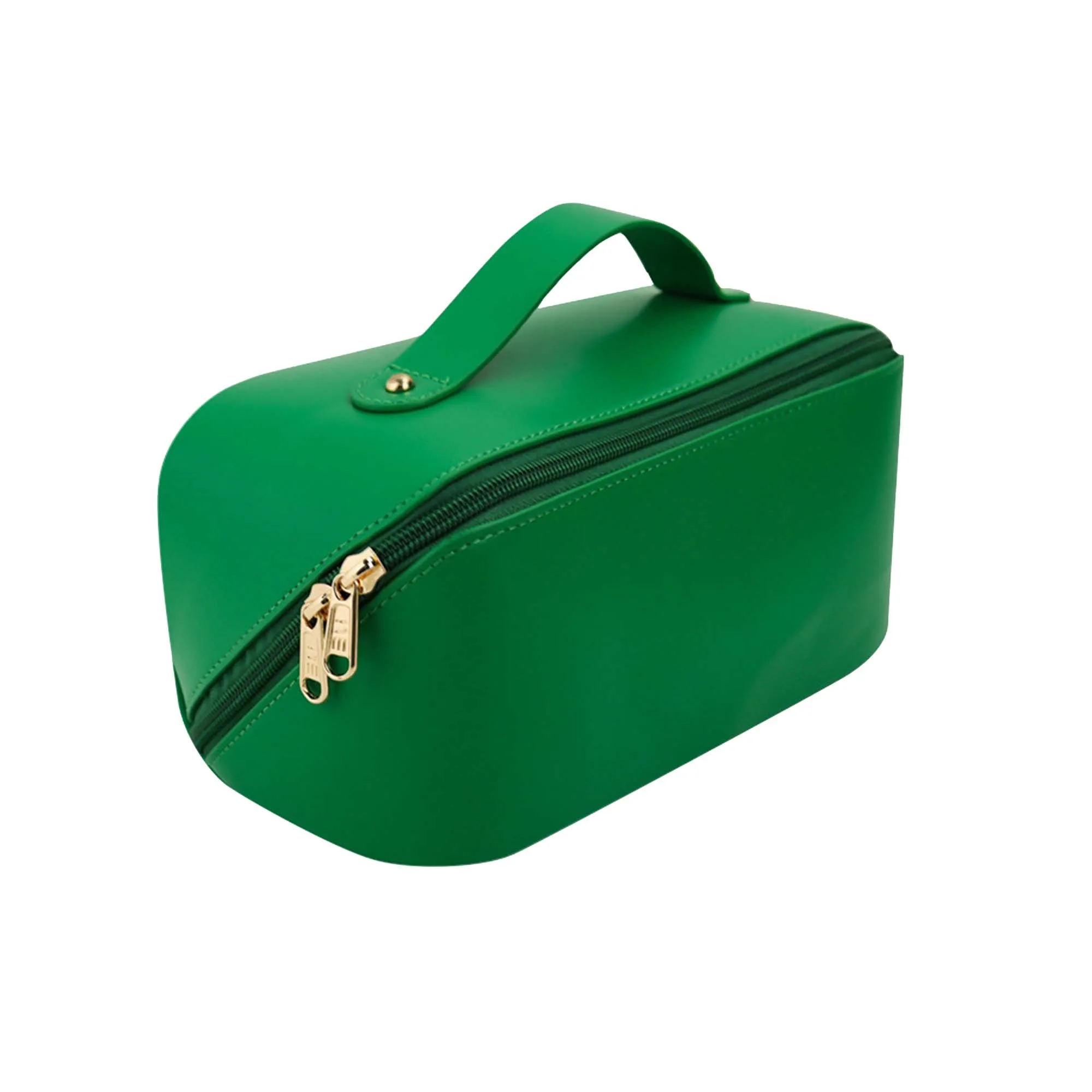 Large Capacity PU Leather Makeup Toiletry Bag 7