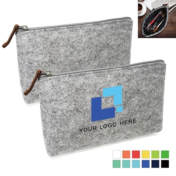 Custom Rpet Felt Pencil case 2