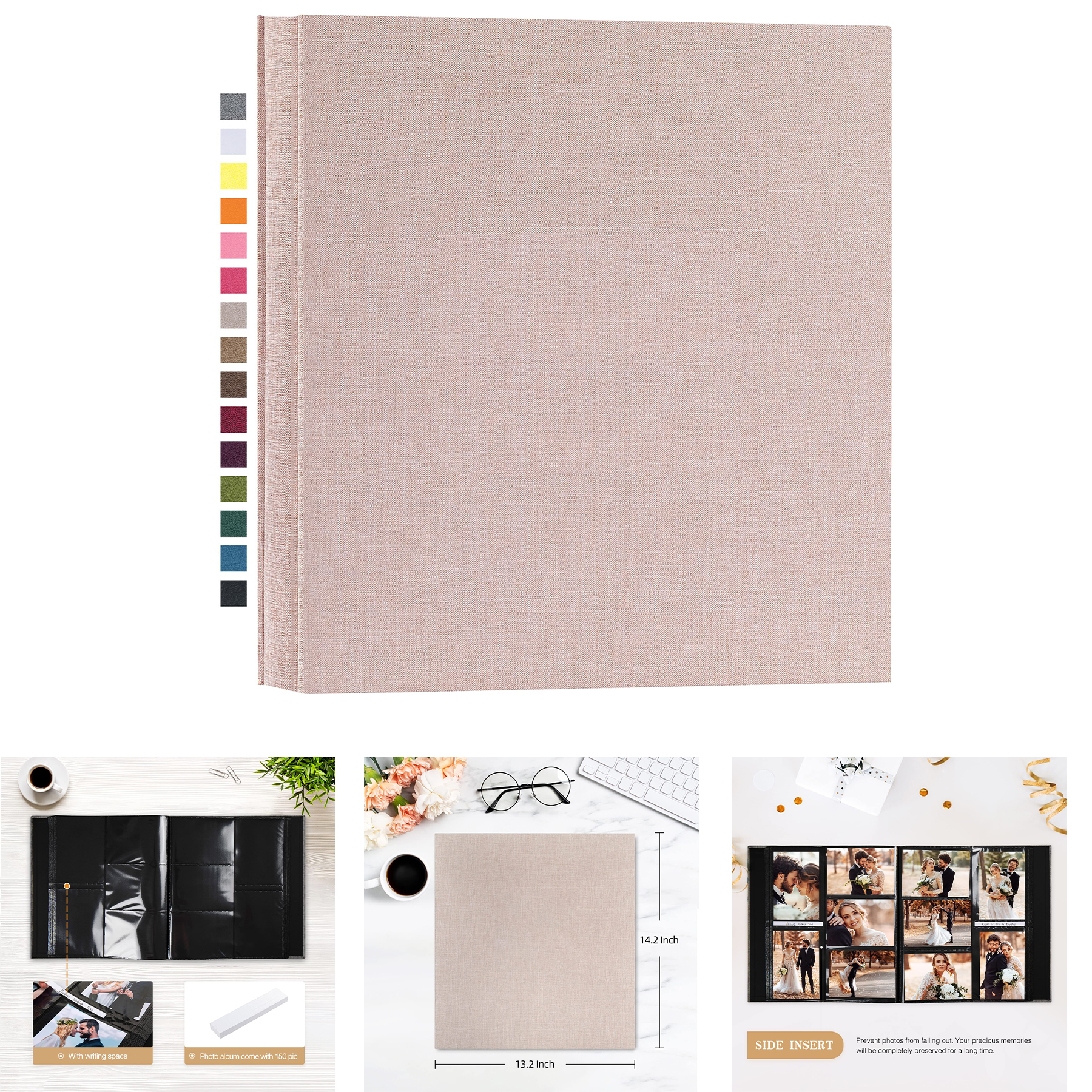 Photo Album for 4x6 600 Photos