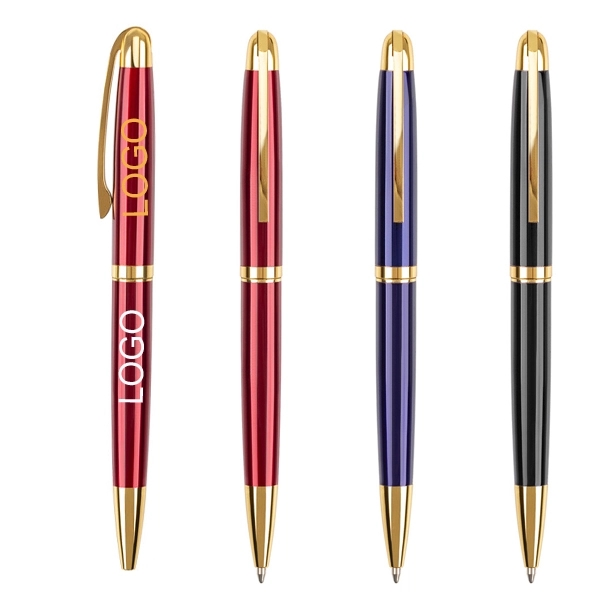 Twist Action Metal Ballpoint Pen 1