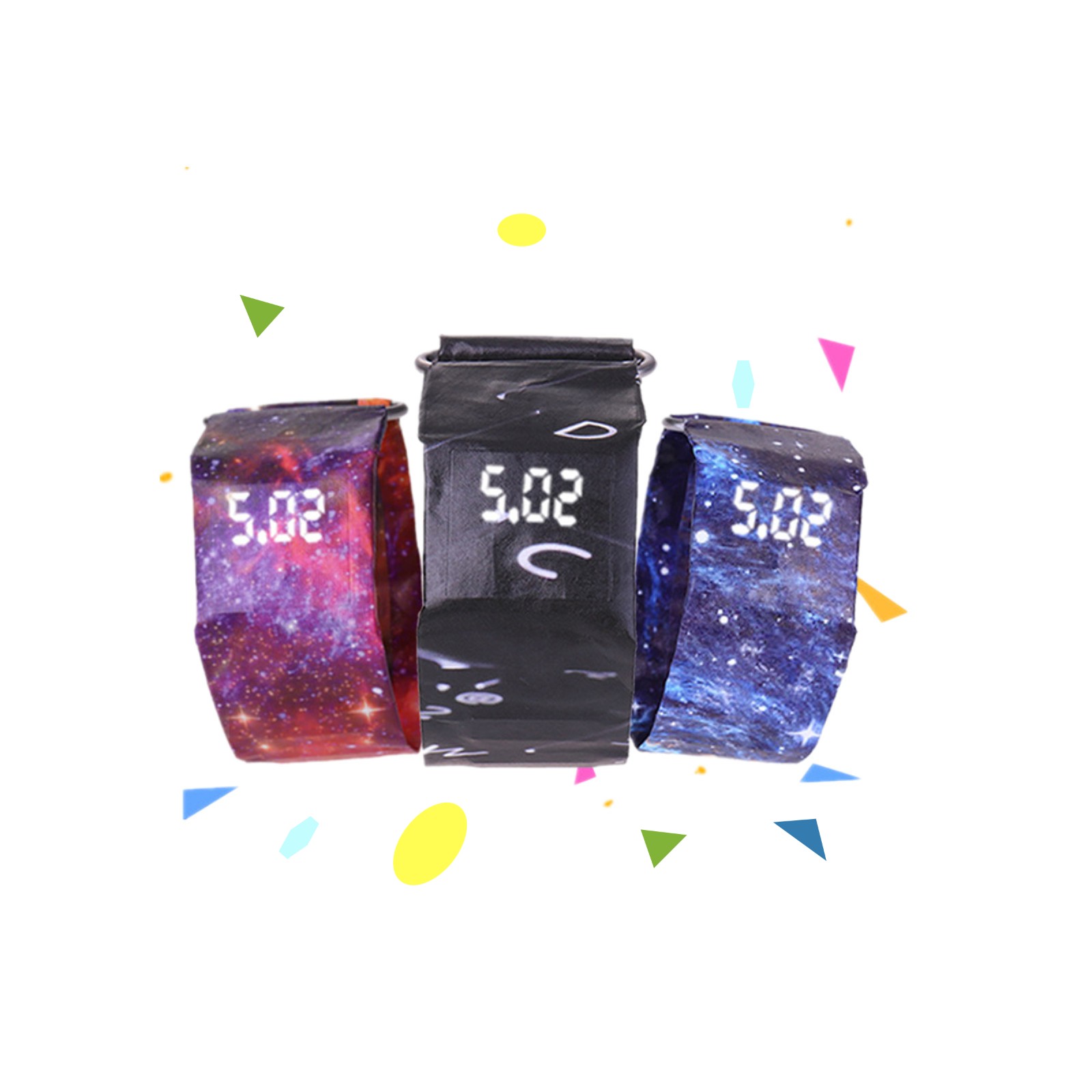 Fashion Digital Led Wristband Paper Watch 1