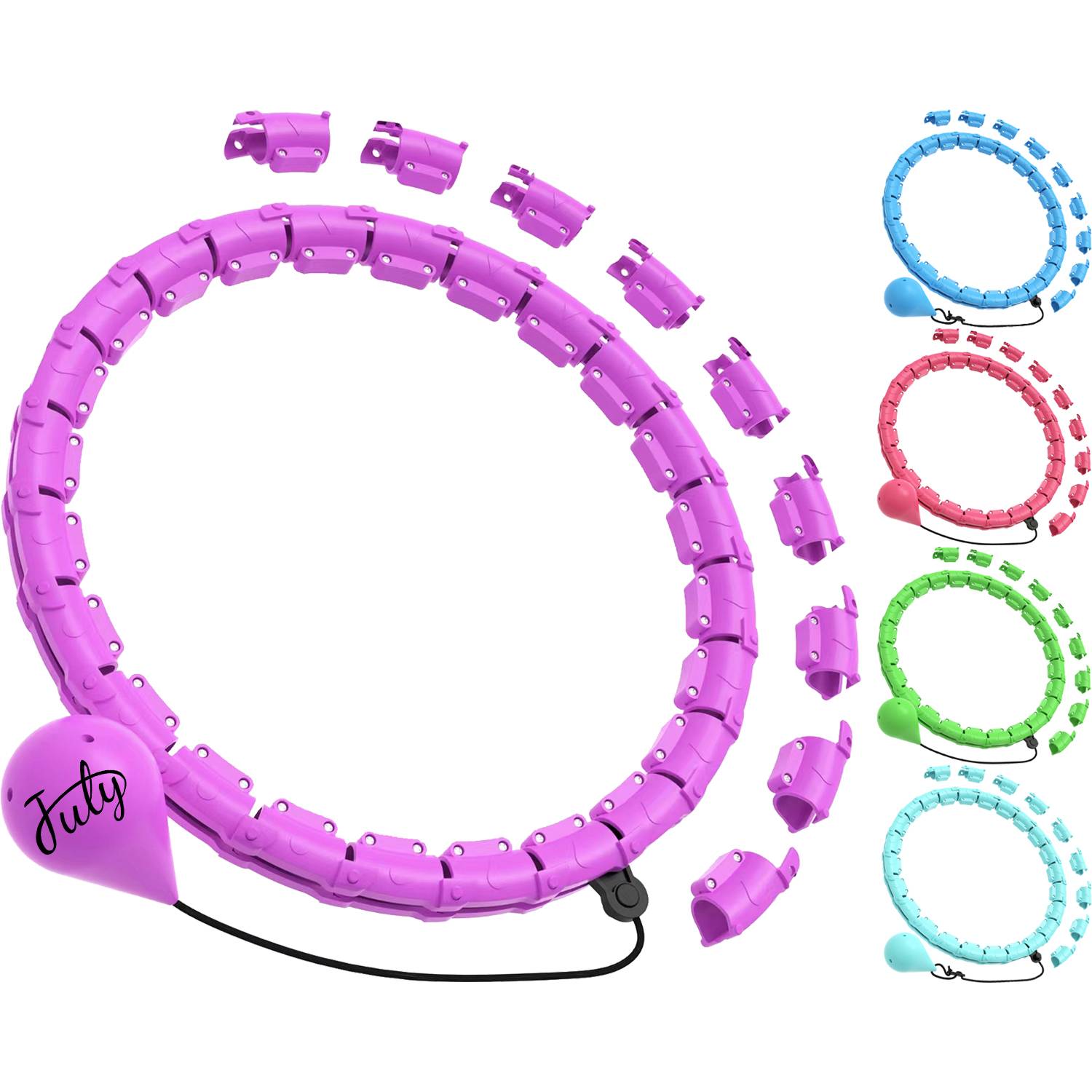 Detachable Home Fitness Hula Hoop 8