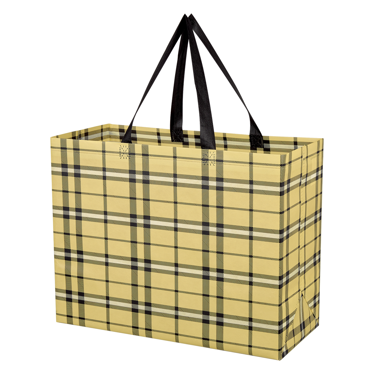 Soho Tartan Laminated Non-Woven Shopper Bag 1