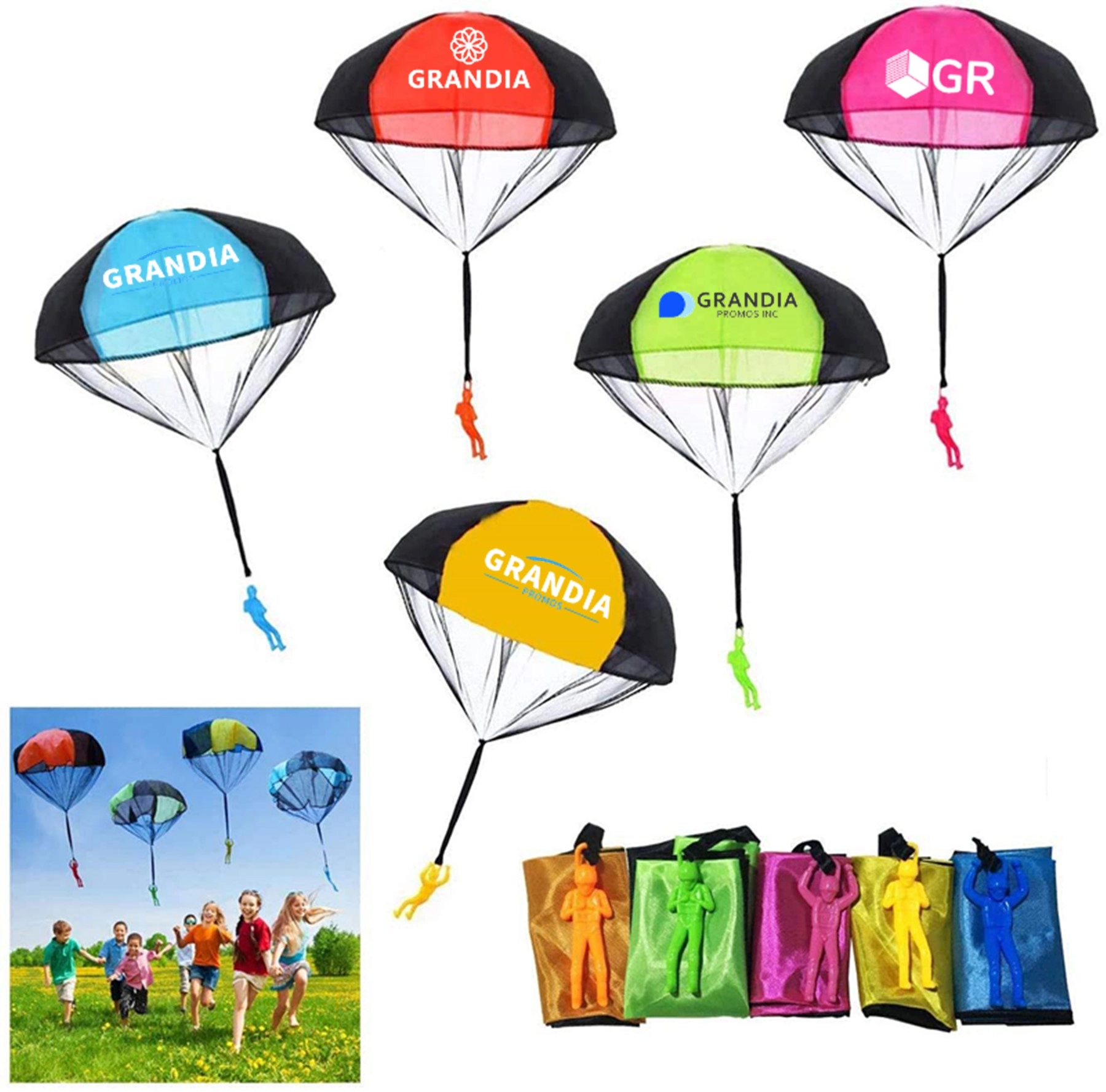 Toy Soldier Parachute Hand Throwing 4