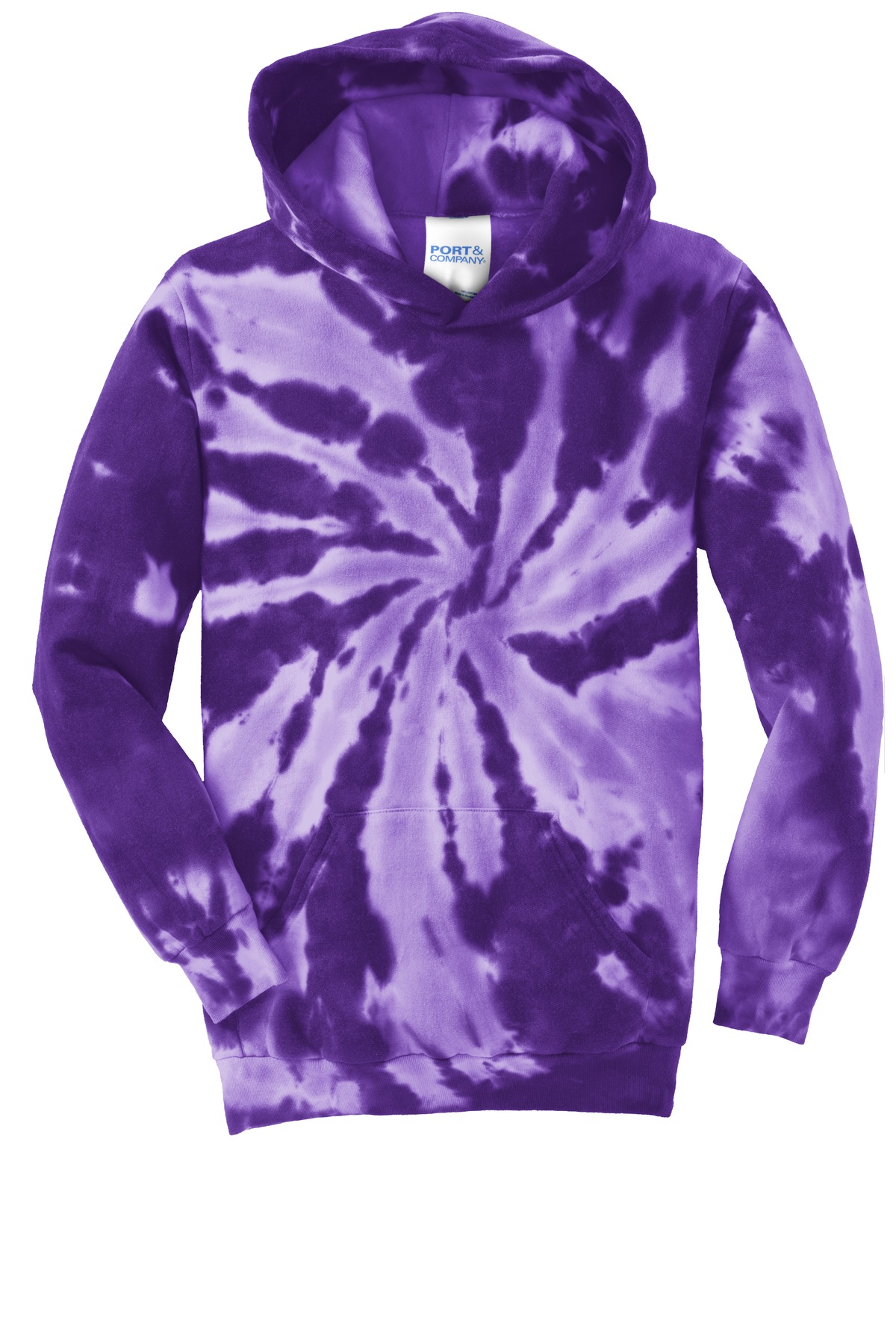 Port & Co Youth Tie-Dye Pullover Hooded Sweatshirt. PC146Y 63