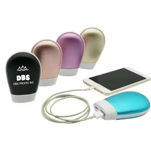 Versatile Hand Warmer Power Bank - Keep Warm and Stay