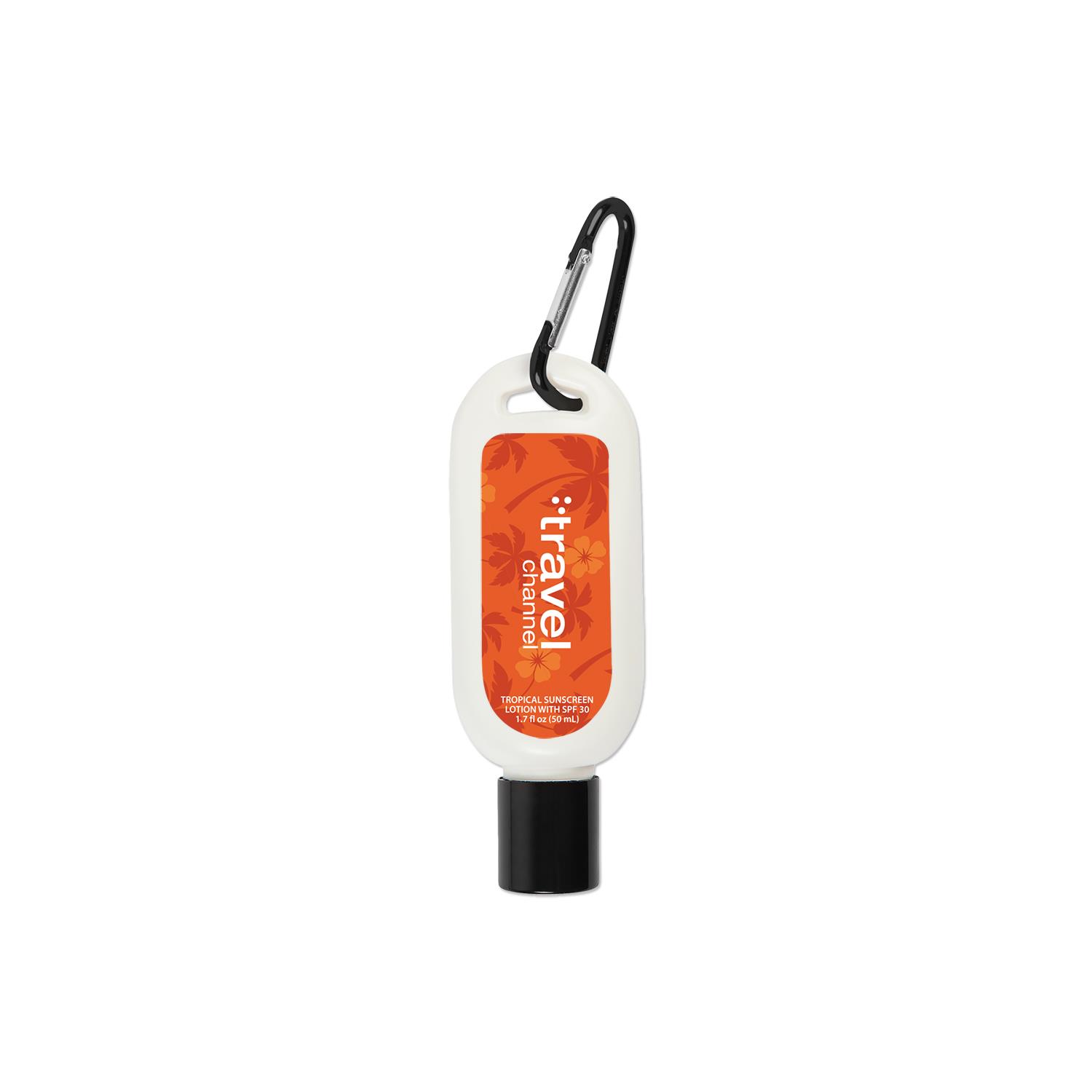 50 mL Sunscreen with Carabiner