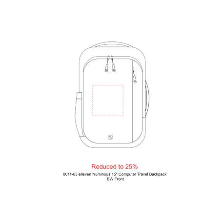 elleven™ Numinous 15" Computer Travel Backpack 49