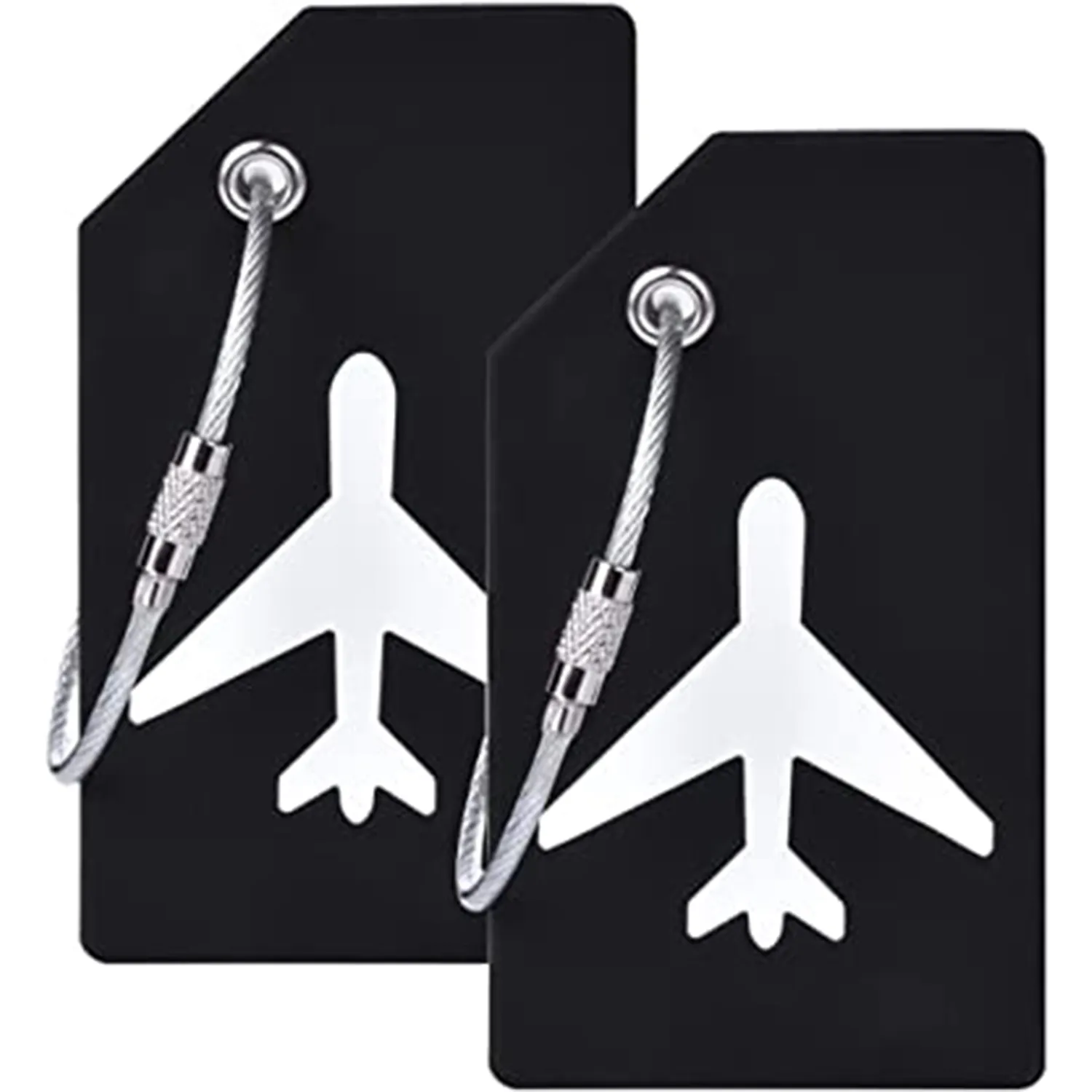 Airplane Silicone Luggage Tags 3