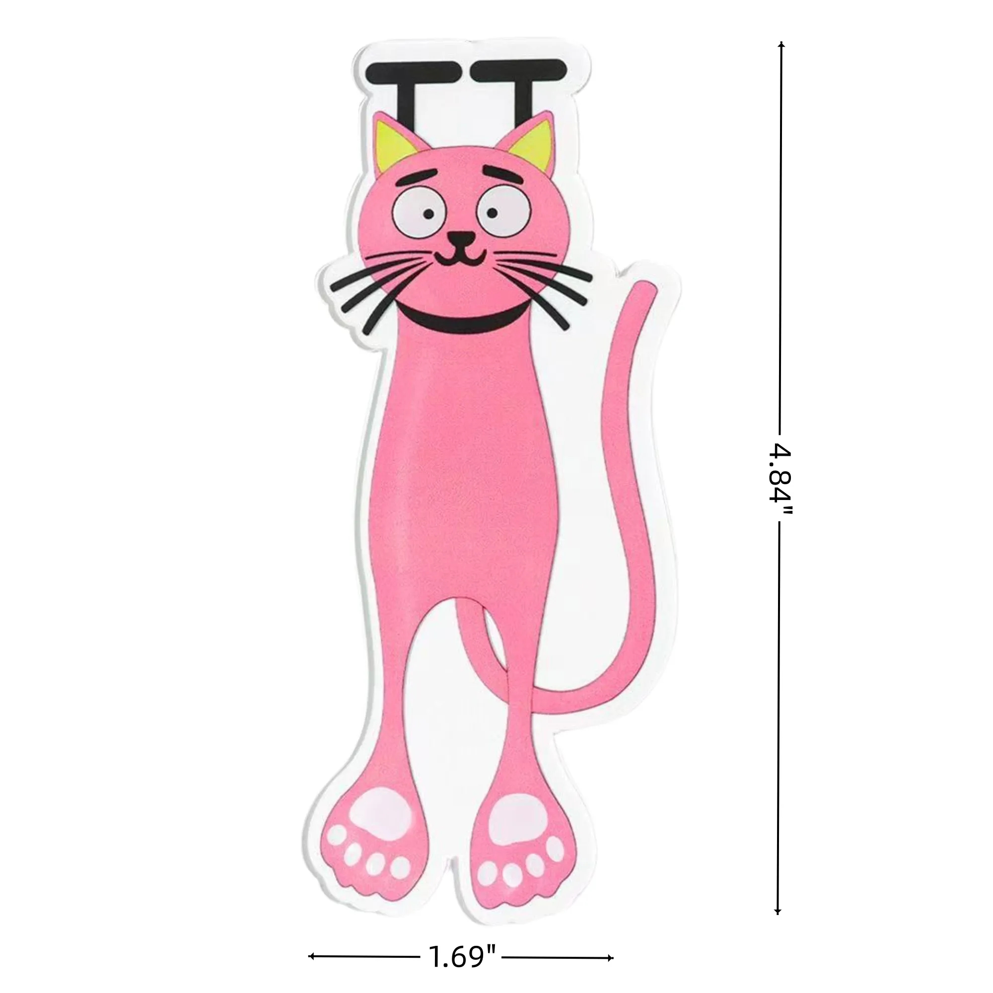 Plastic Bookmark Cat Shaped 2