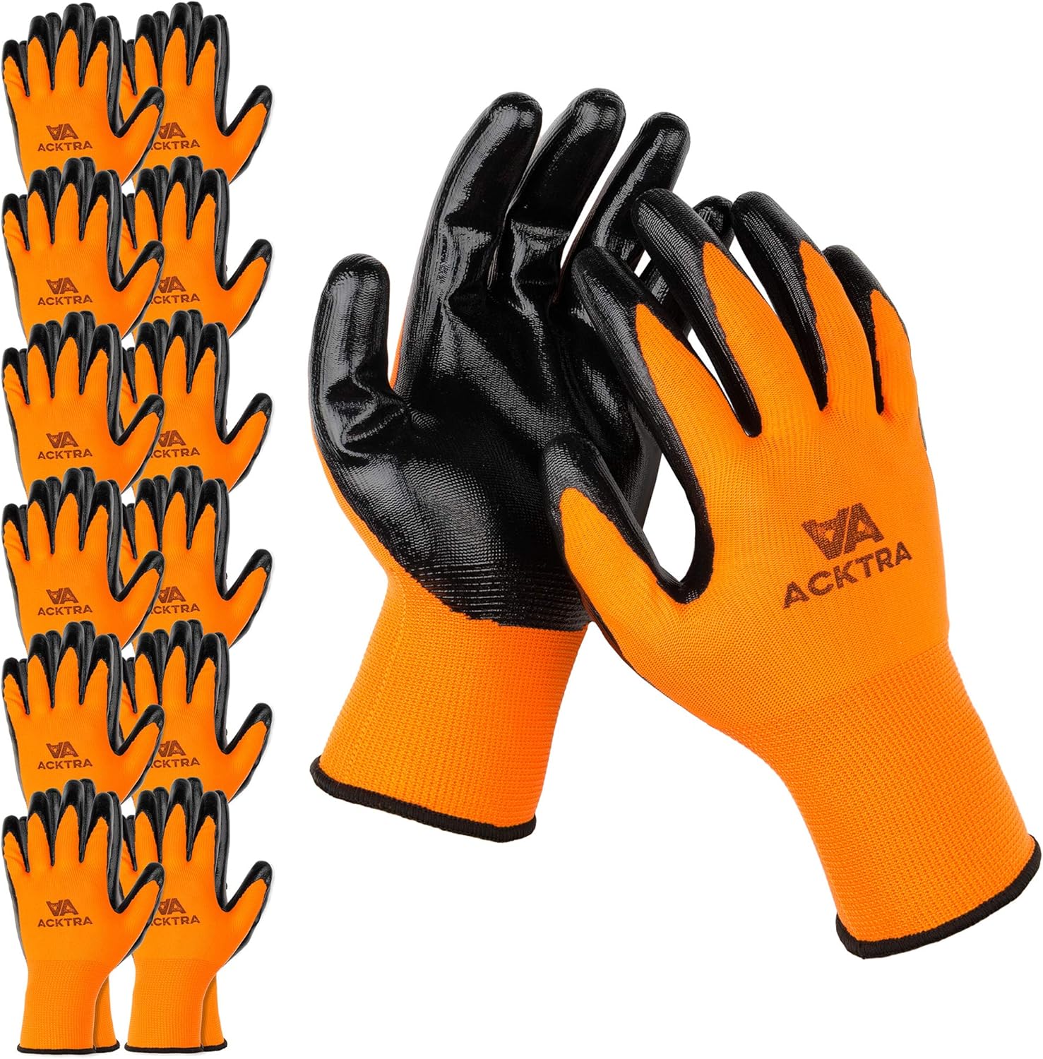 Nitrile Coated Safety Work Gloves/Gardening Gloves 1