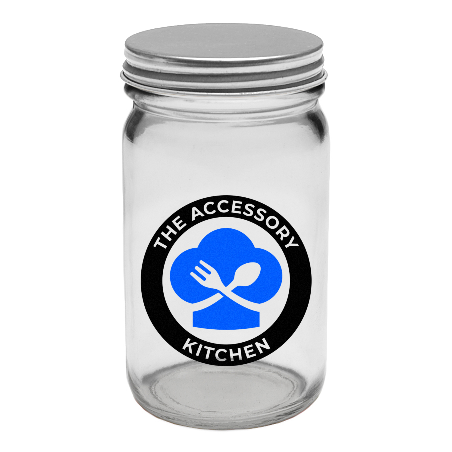 8 oz. Mason Jar Storage Container (2 Color Imprint) 8