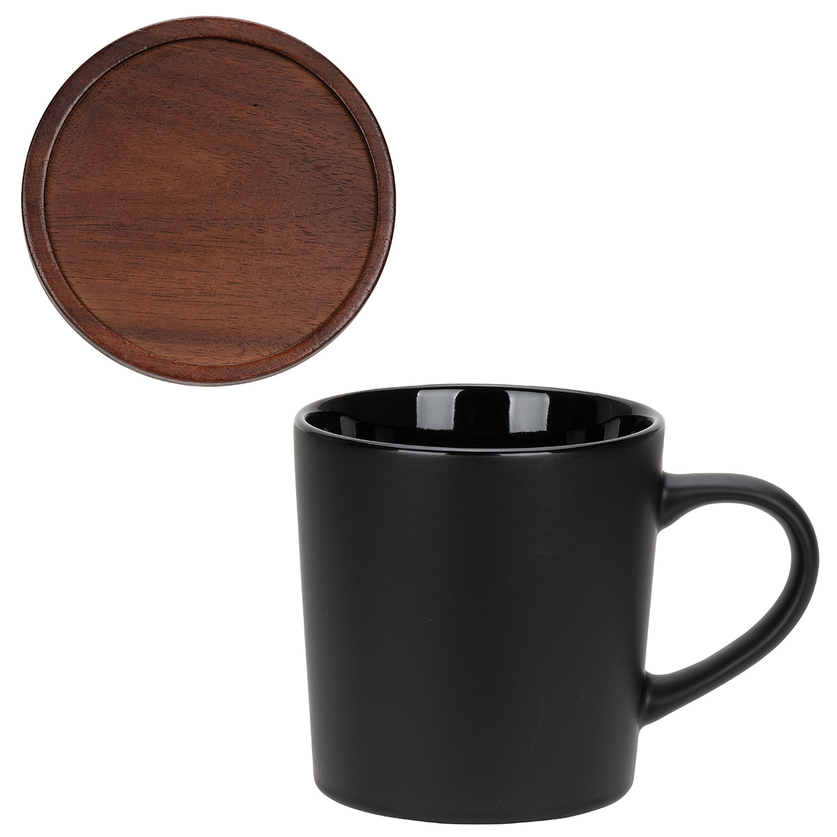 Circo 16 oz Ceramic Mug with Wooden Lid 20