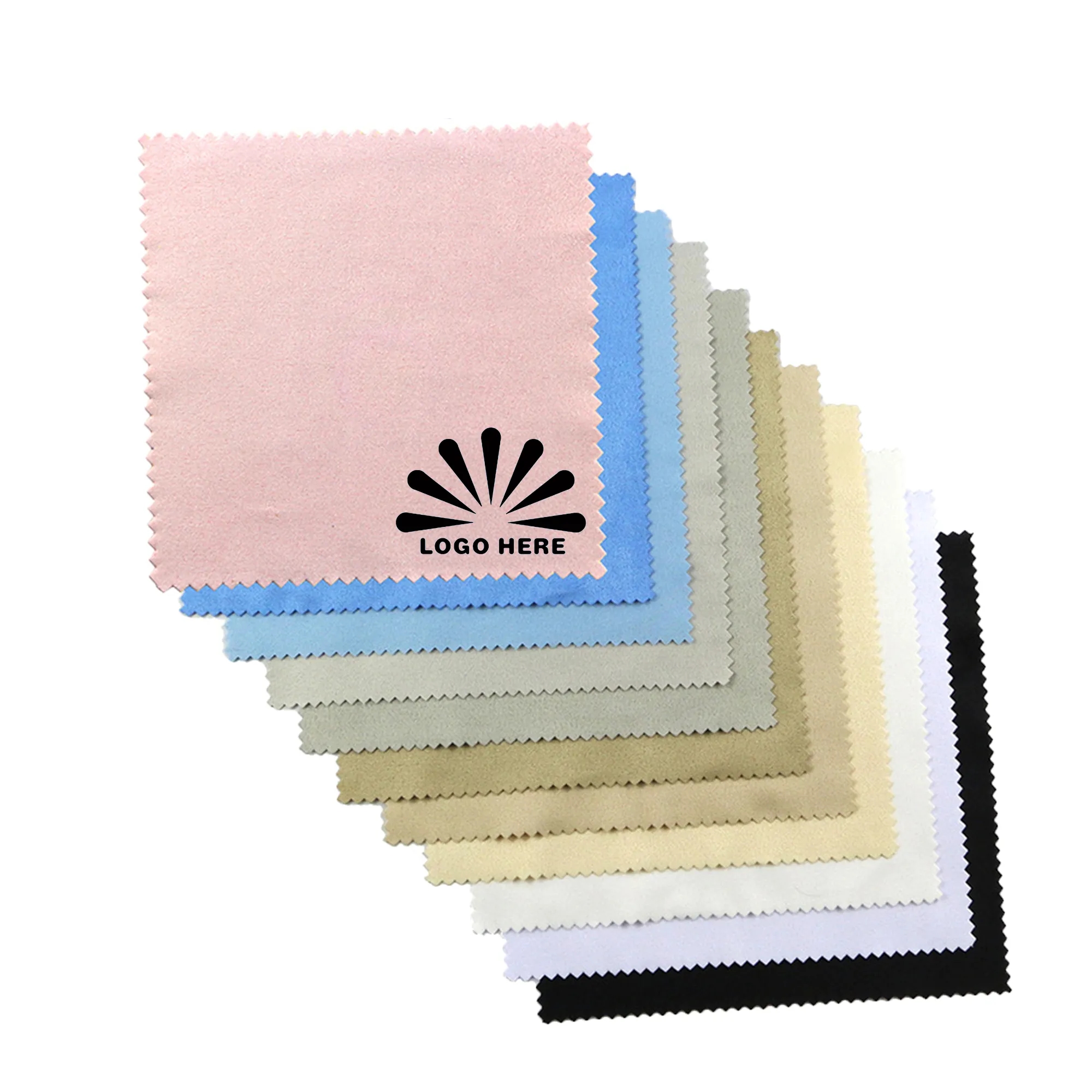6" x 6" Microfiber Eyeglasses Cleaning Cloth 3