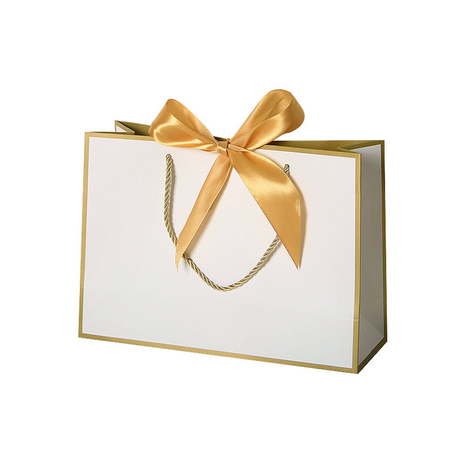 Waterproof Bow Thick Paper Gift Bag 7