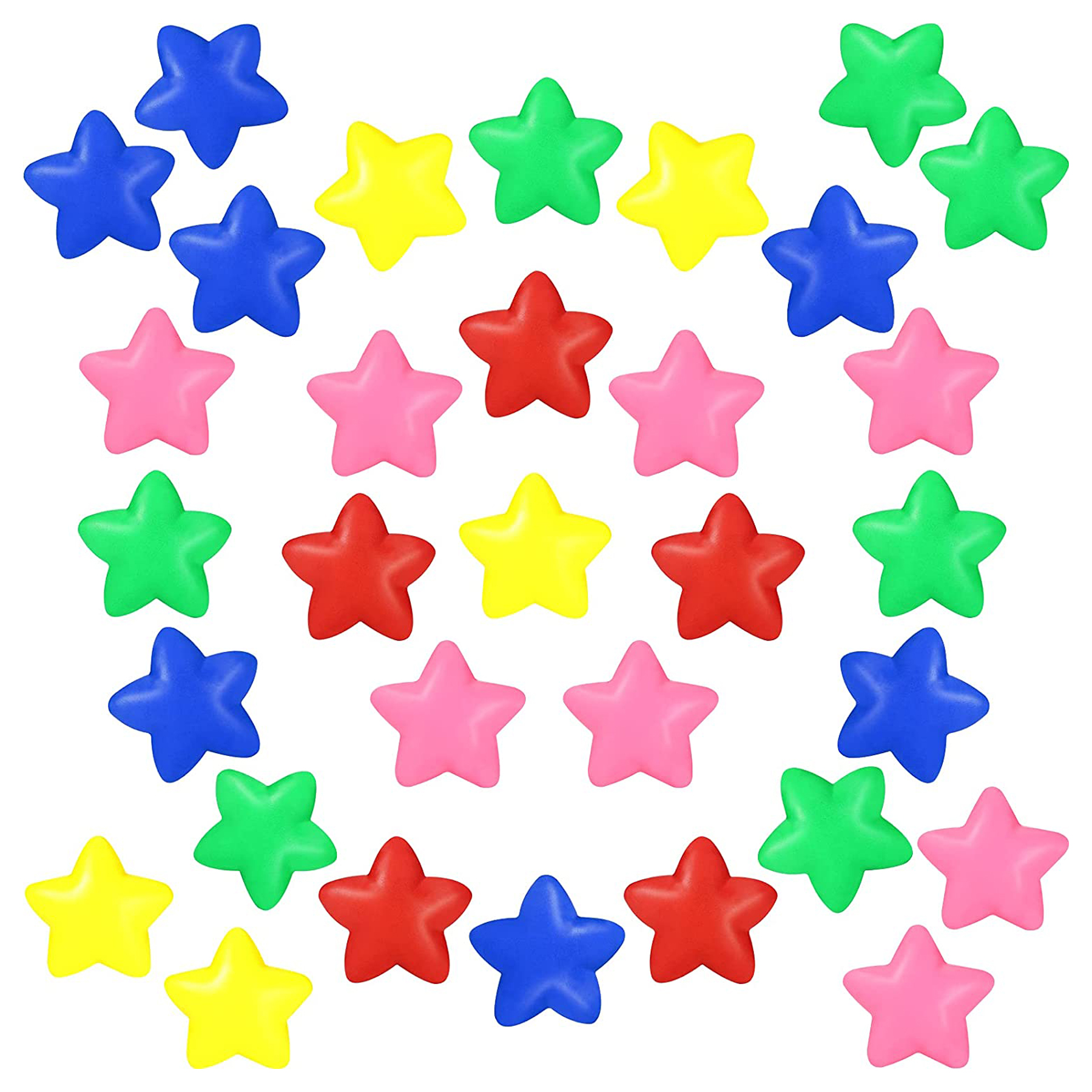 Mini Foam Star Stress Relief Ball 2