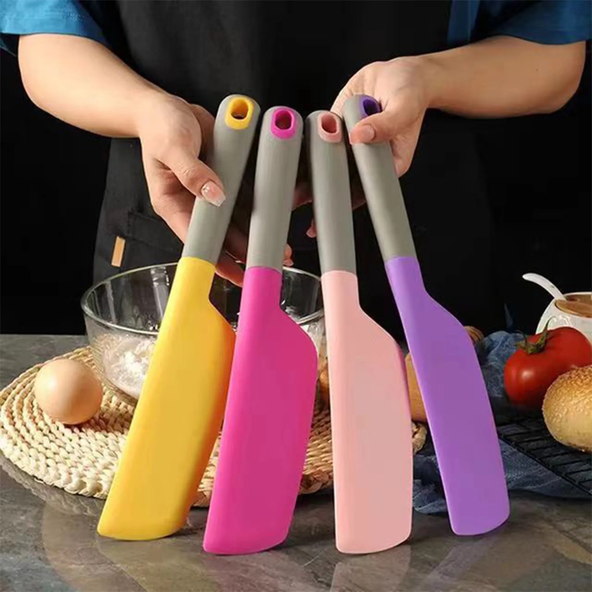 Cake Cream Silicone Spatula Can Be Customized With Logo 1