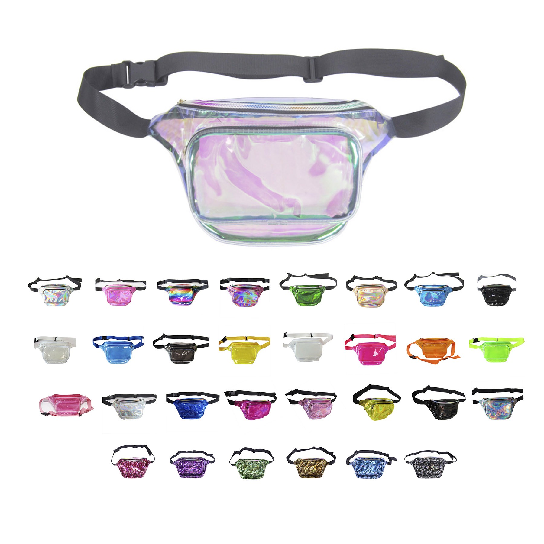 PU Laser Fanny Pack