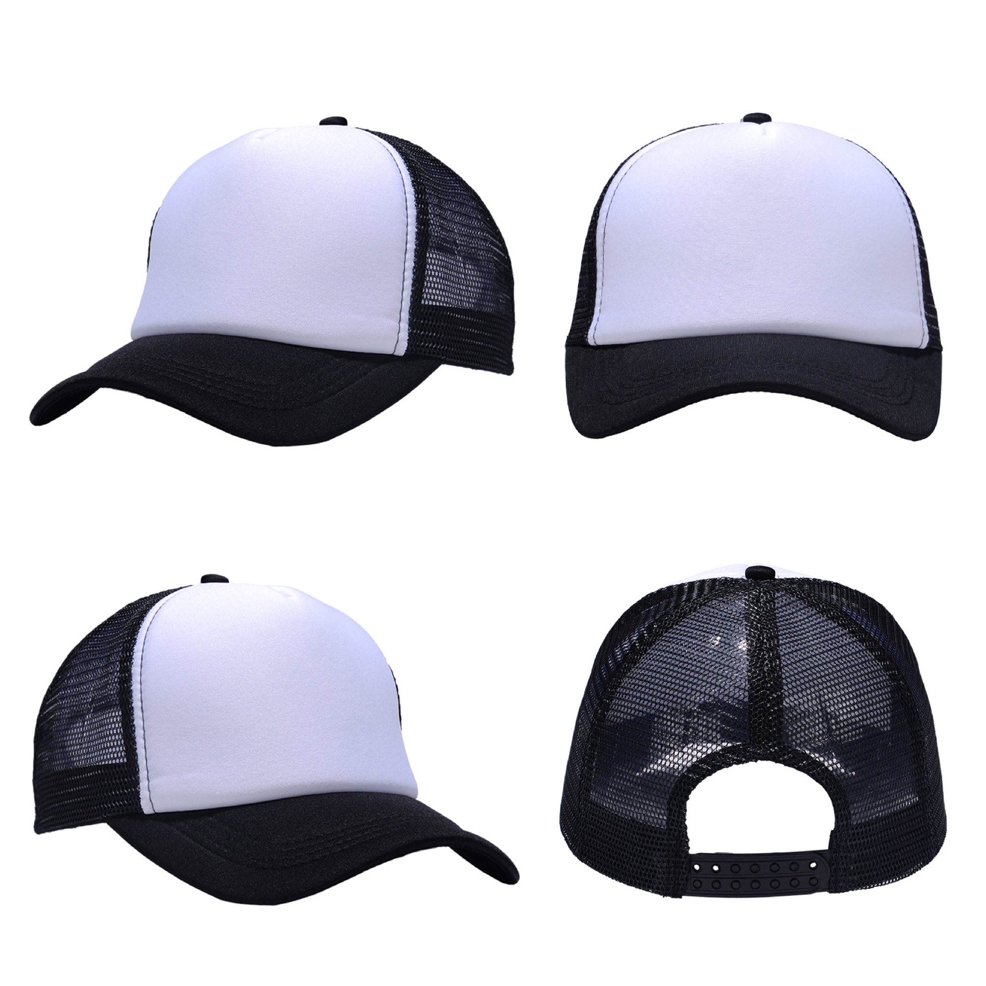 Breathable Mesh Cap Custom Logo Trucker Style 4