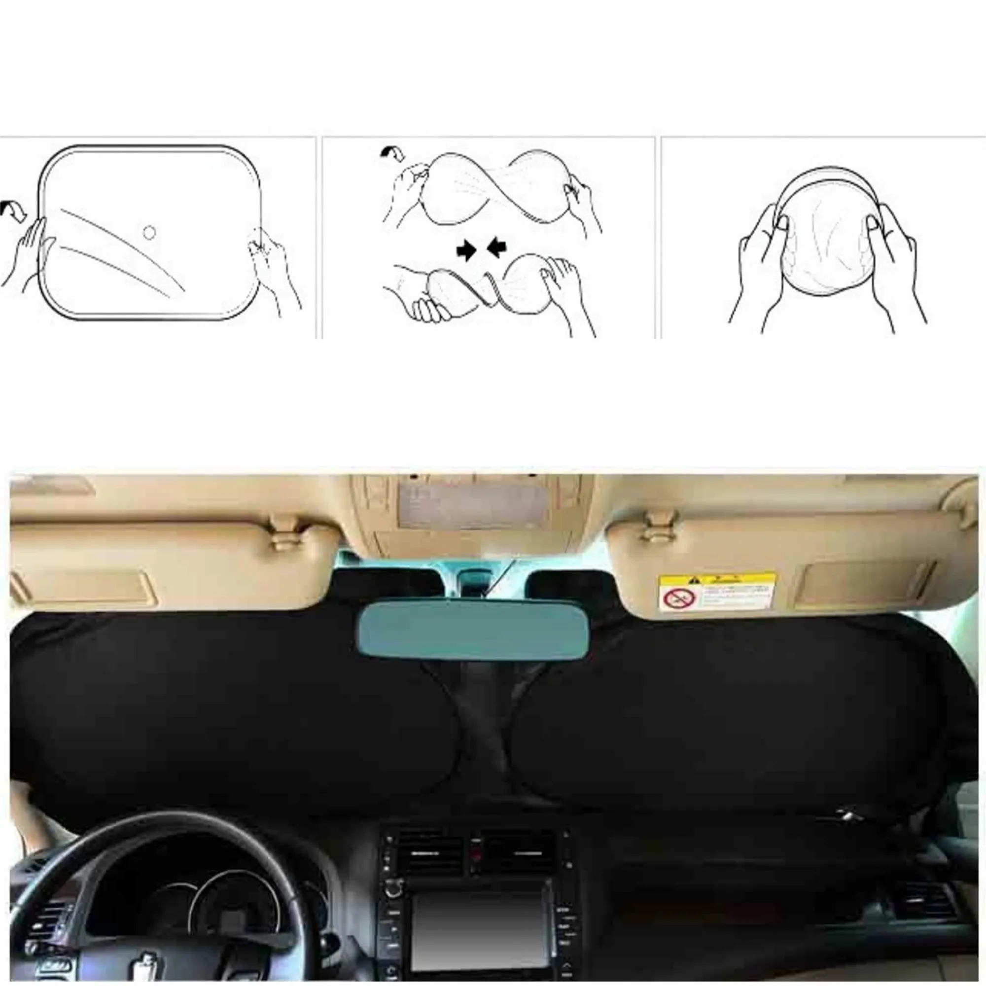 Car Windshield Sun Shade Reflector 2