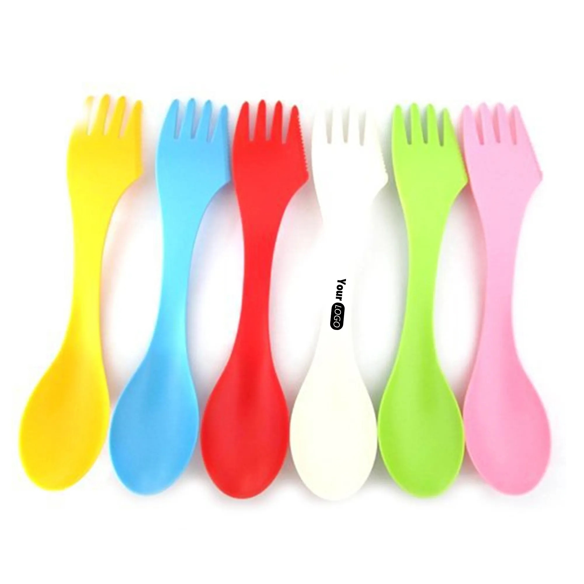 3 in 1 Plastic Tritan Sporks 2