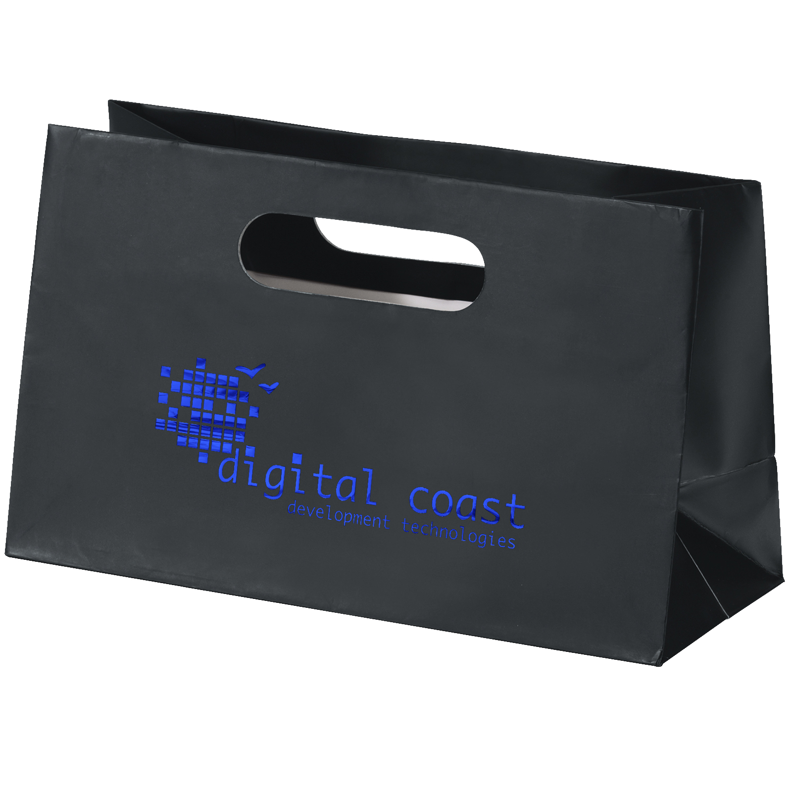Mia™ - Boutique Die Cut Handle Tote - Foil Print 2