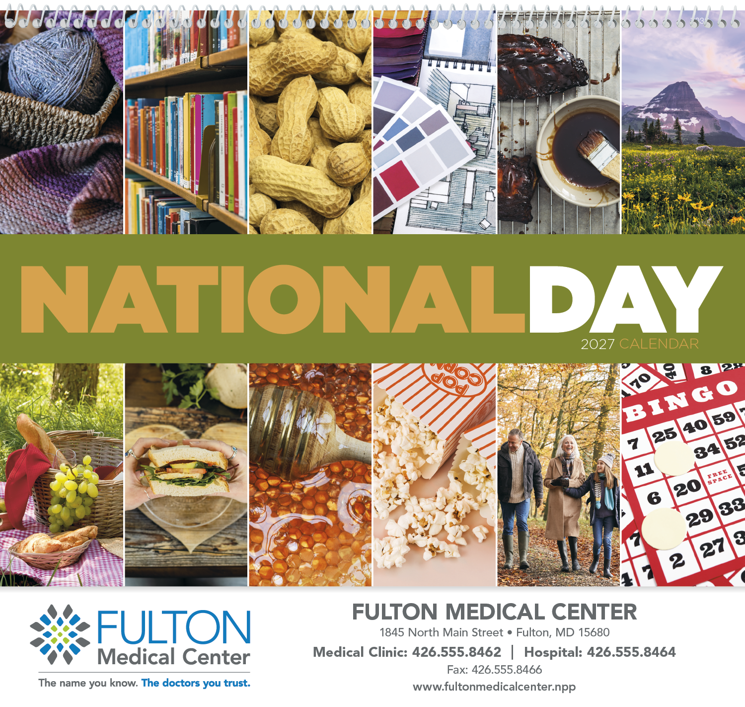 Good Value™ National Day - Spiral Calendar 56