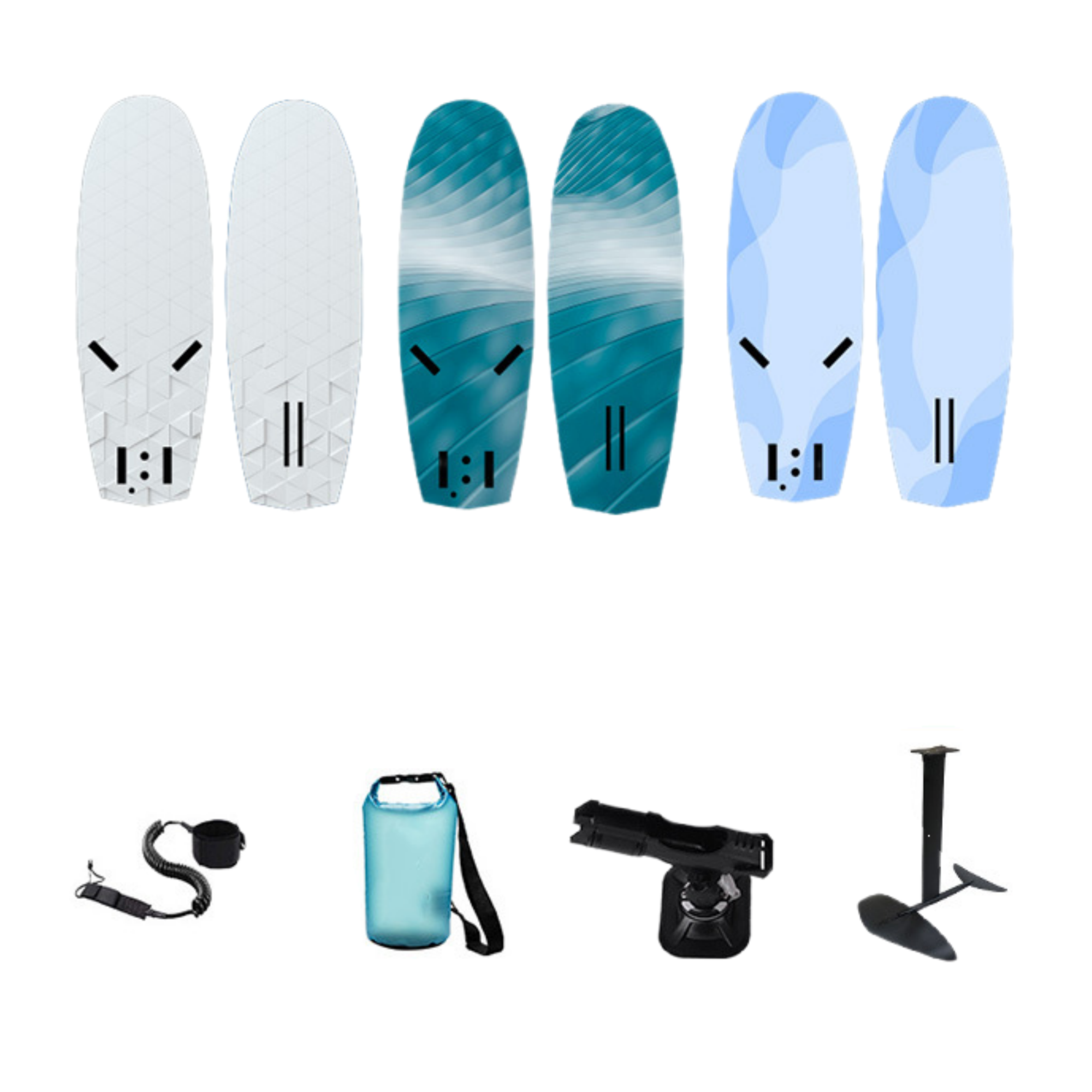 Elegant And Stylish Carbon Fiber Surfboard 1