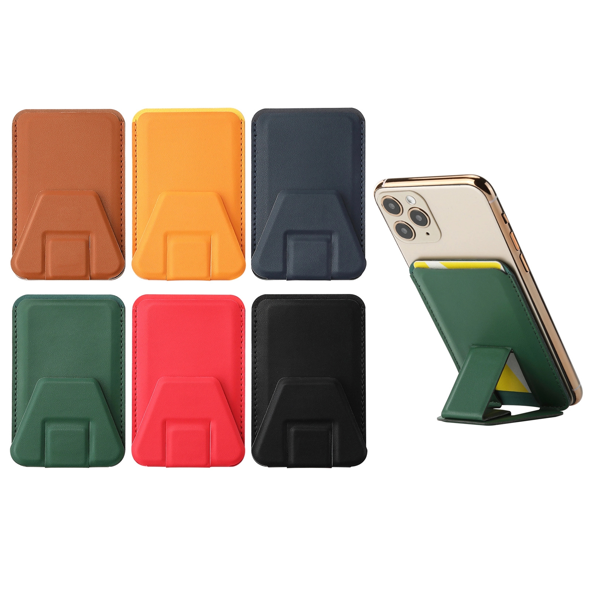 Adhesive Mobile Phone Holder Card Bag 3