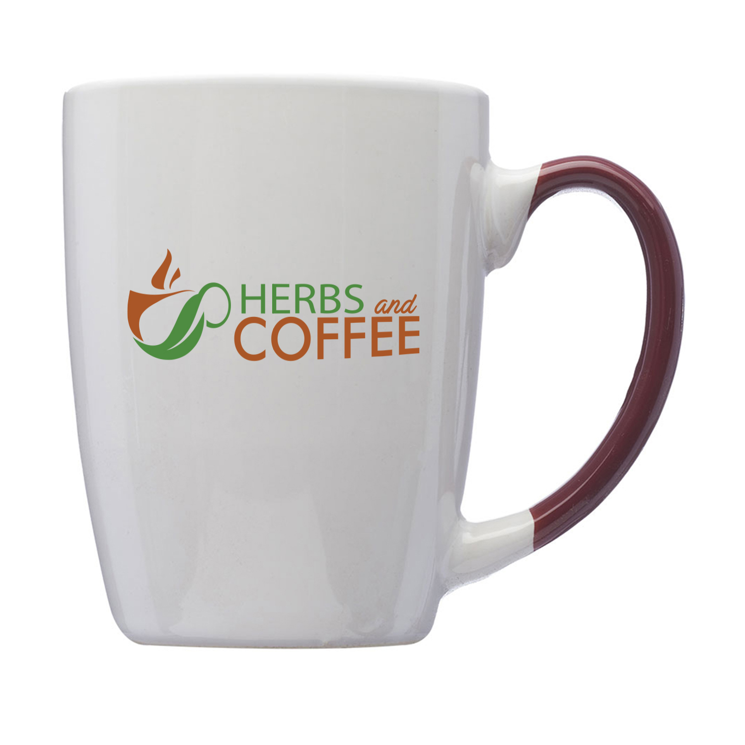 12 oz. Two Tone Ceramic Mug (2 Color Imprint) 4
