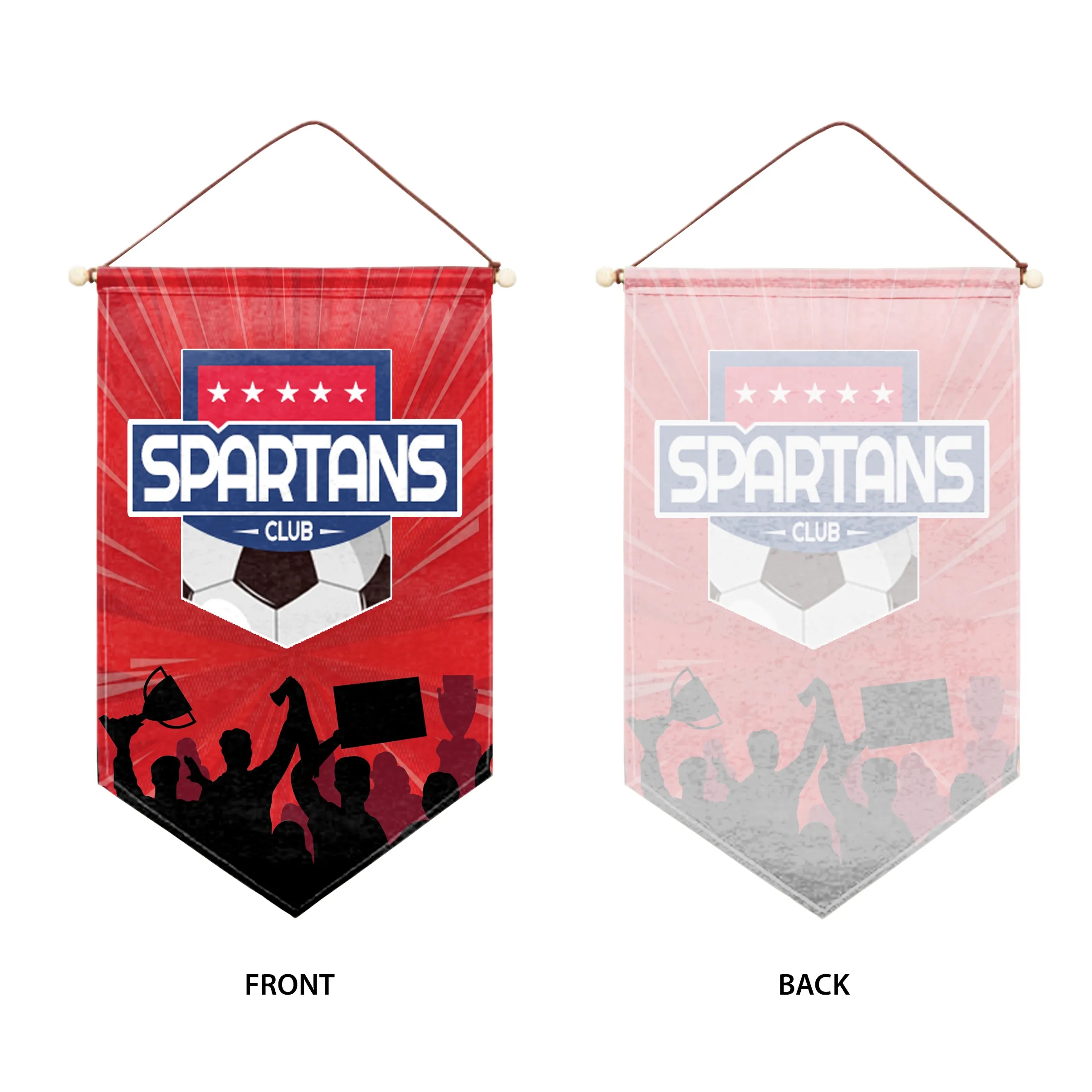 24"x36" Custom Felt Hanging  Banner 1