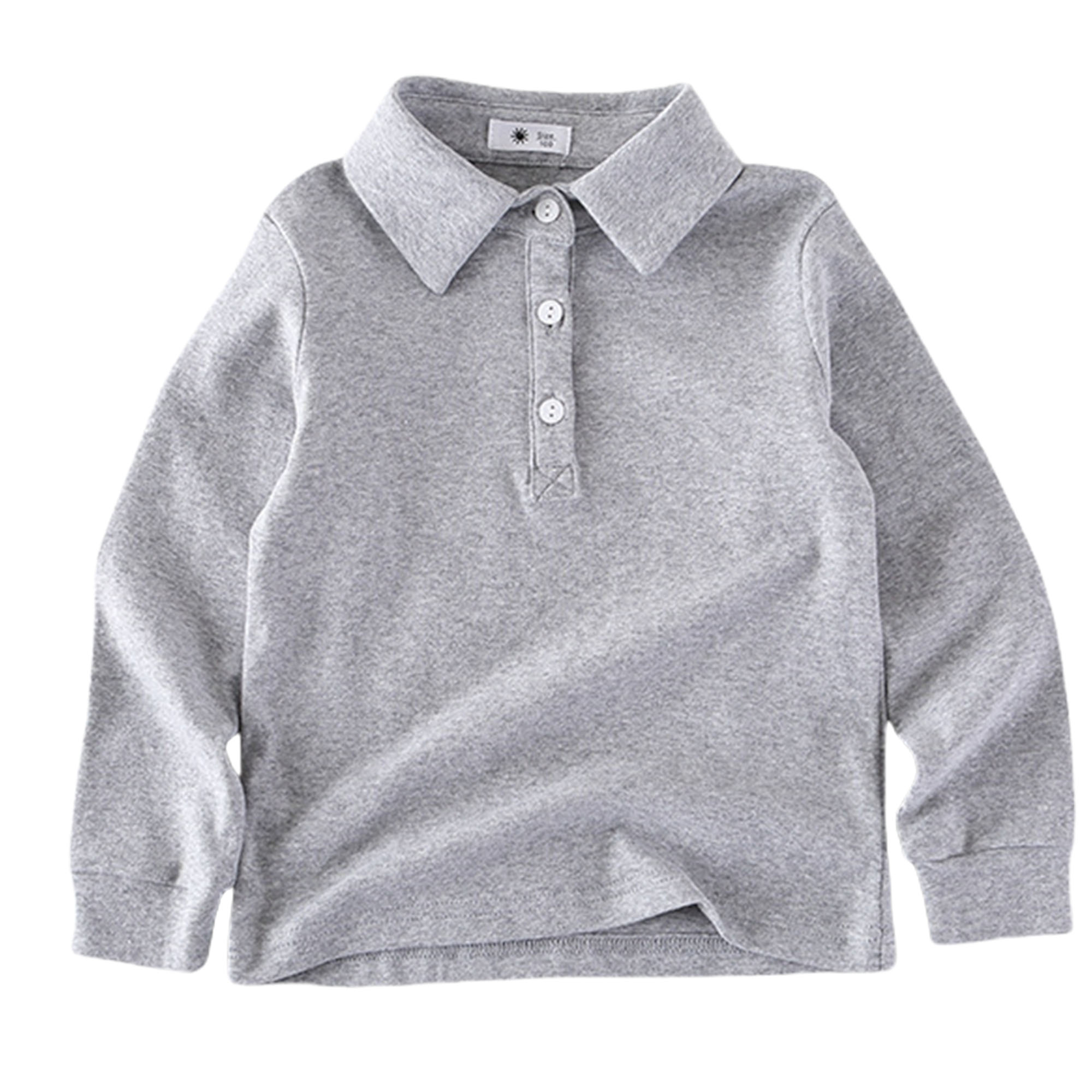 Kids Polo Shirt Long Sleeve T-Shirt 2025 Spring 3