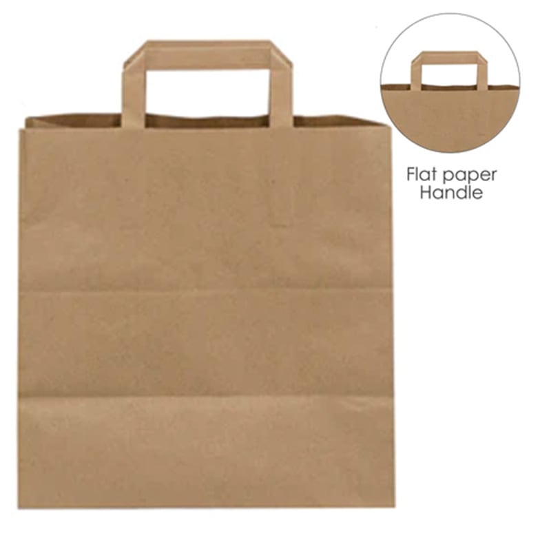 11 X 11 Inch Custom Paper Shopping Bag With Handles 2