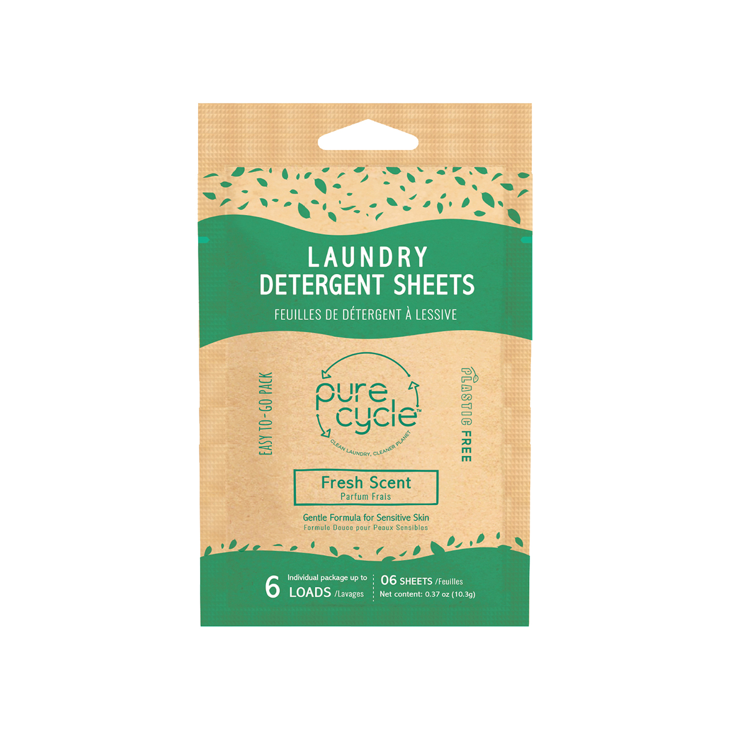 Pure Cycle Laundry Detergent Sheets 2