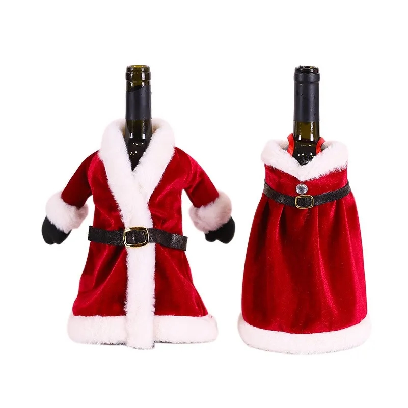 Christmas Wine Bottle Cover 5