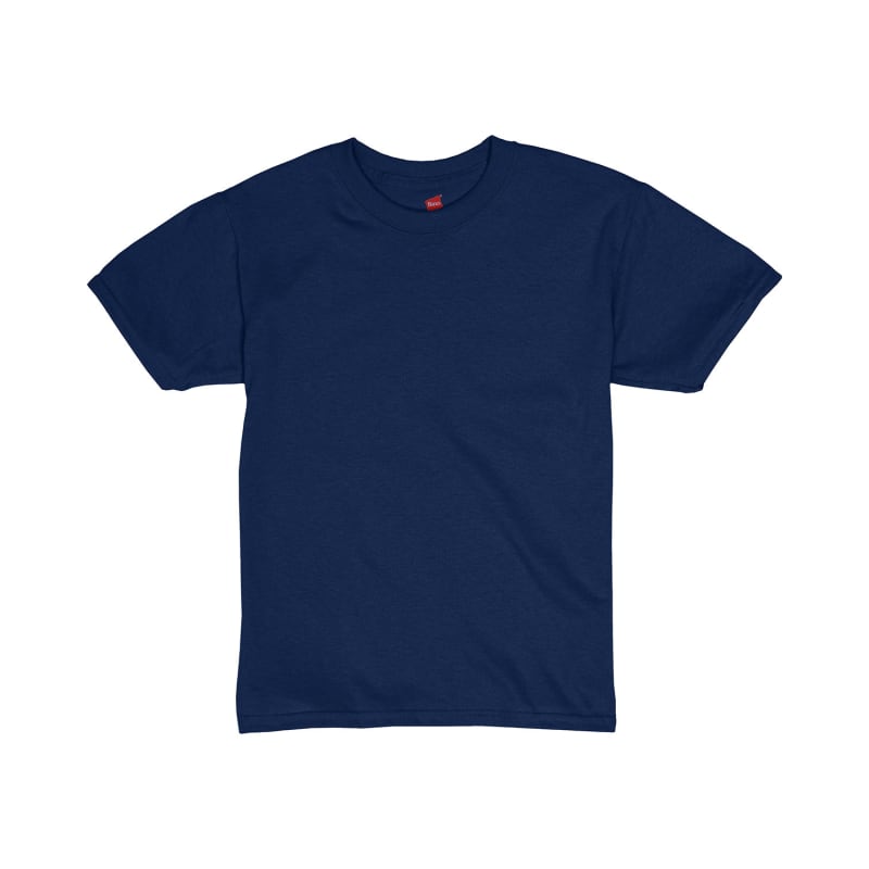 Hanes Youth 5.2 Oz., 50/50 ComfortBlend® EcoSmart® T-Shirt 136