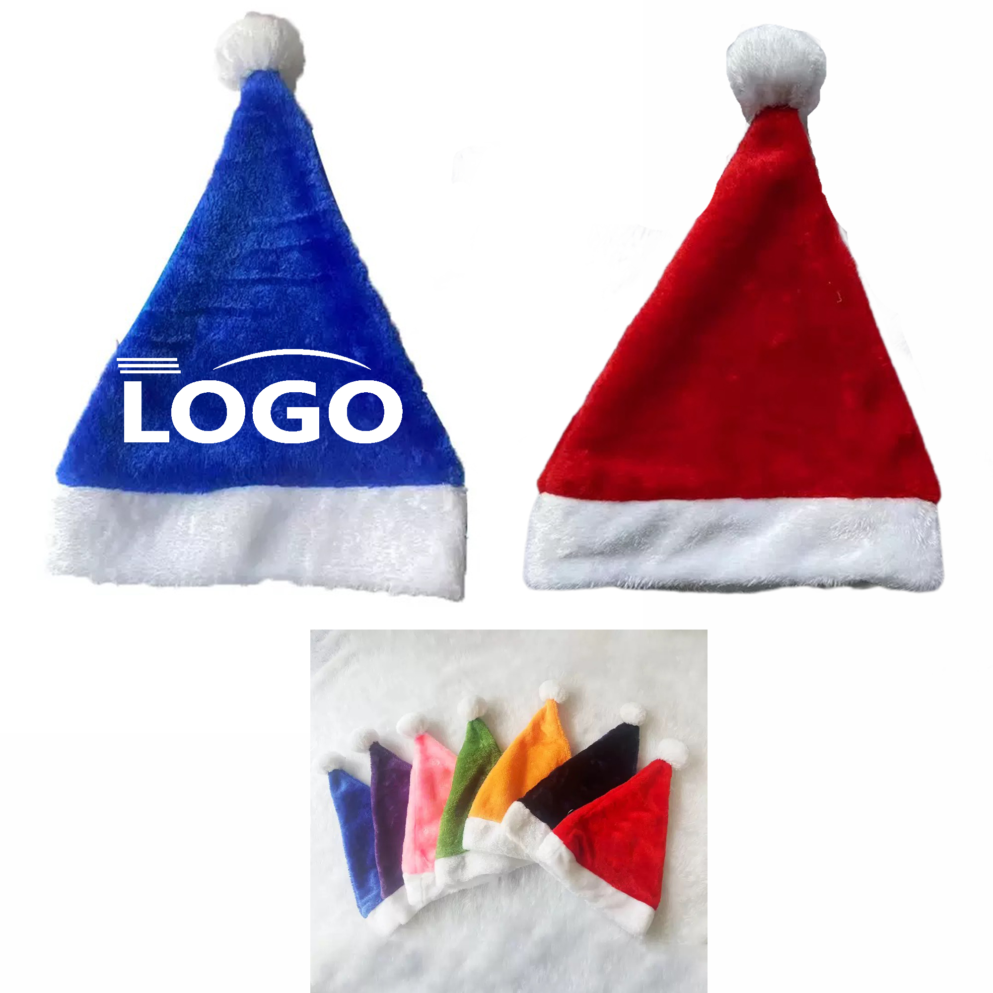 Unisex Comfort Santa Xmas Hat MOQ 10pcs 1